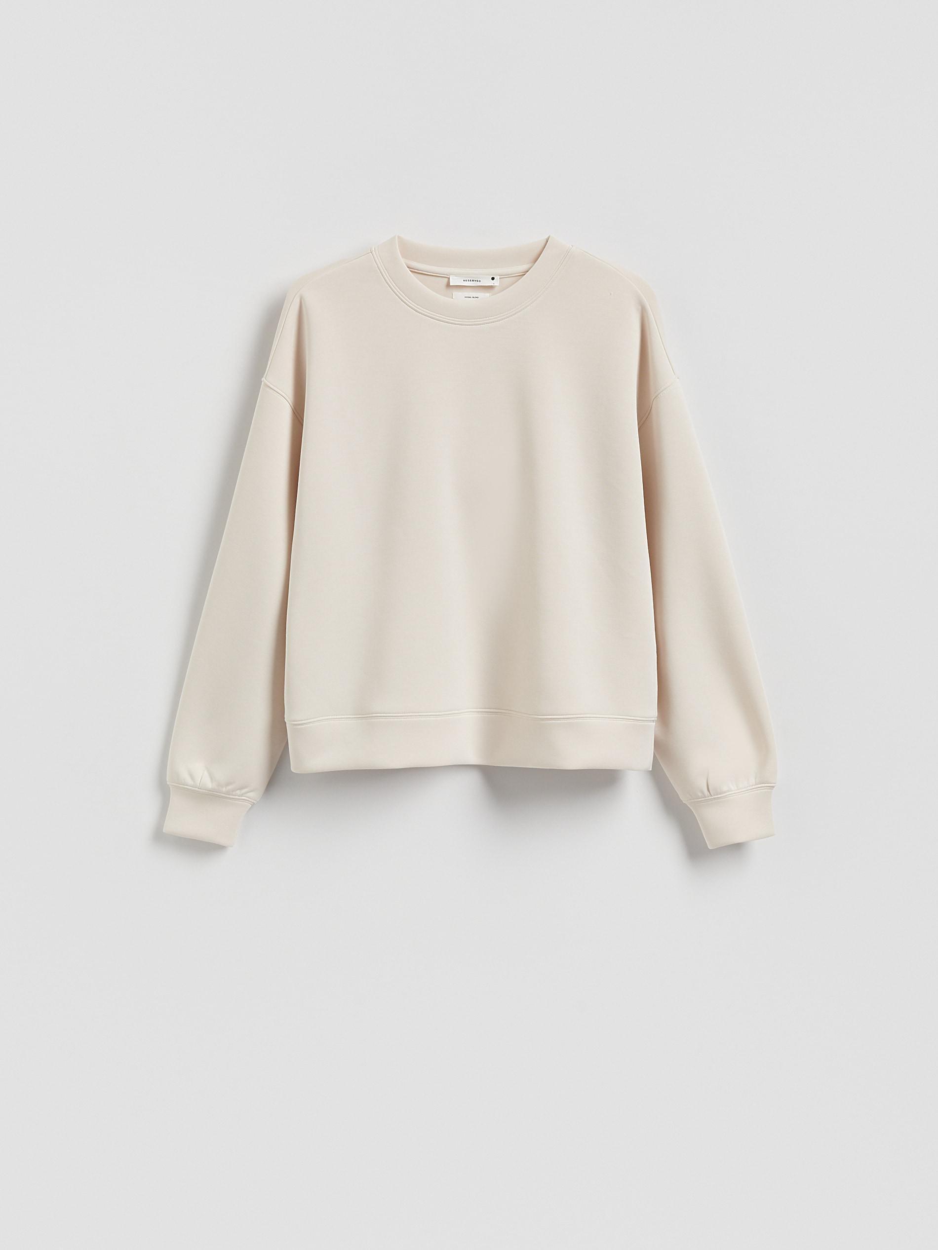Modal blend sweatshirt, Beige, large image number 4