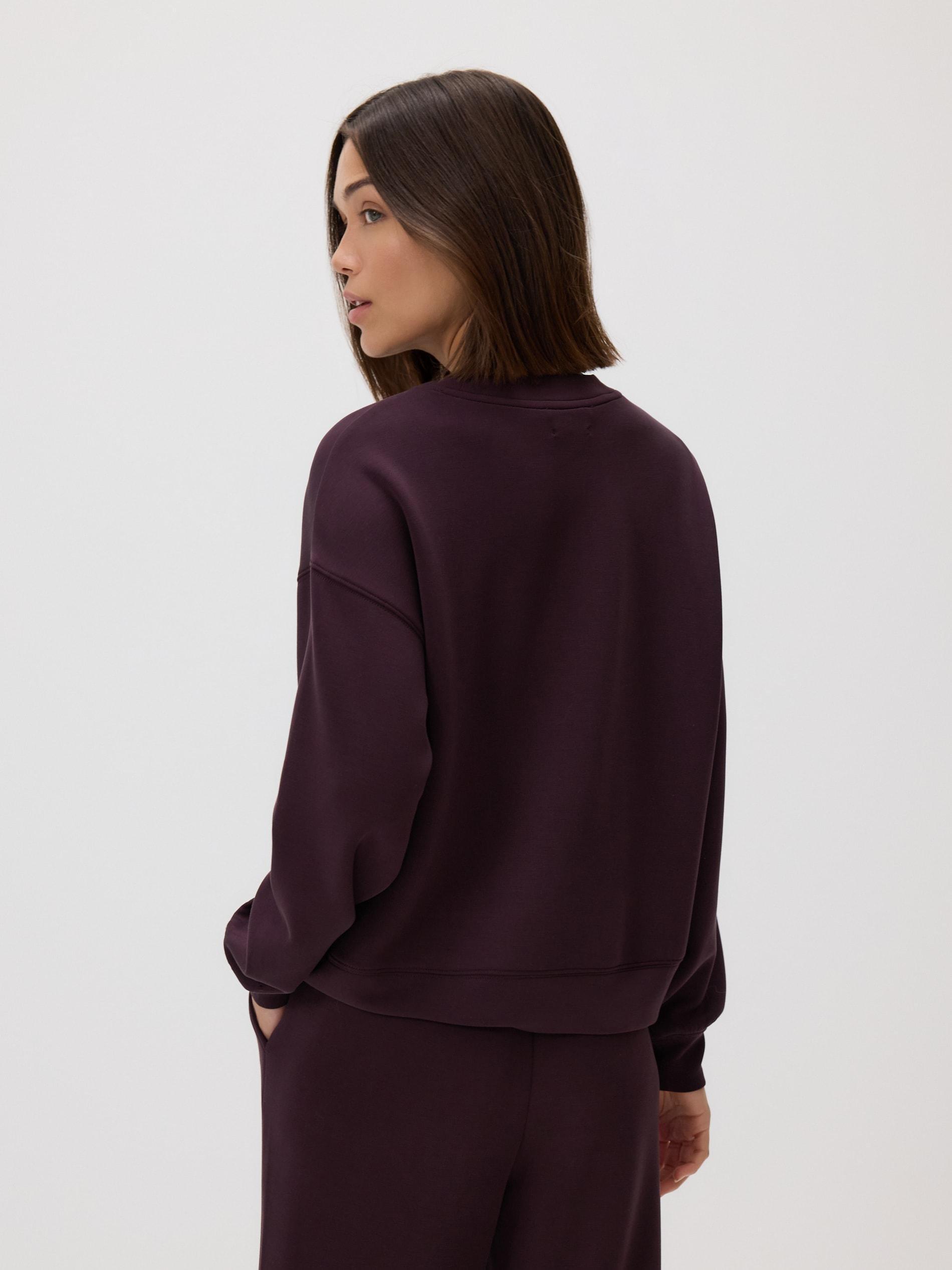 Purple Modal Blend Sweatshirt, Purple, large image number 3