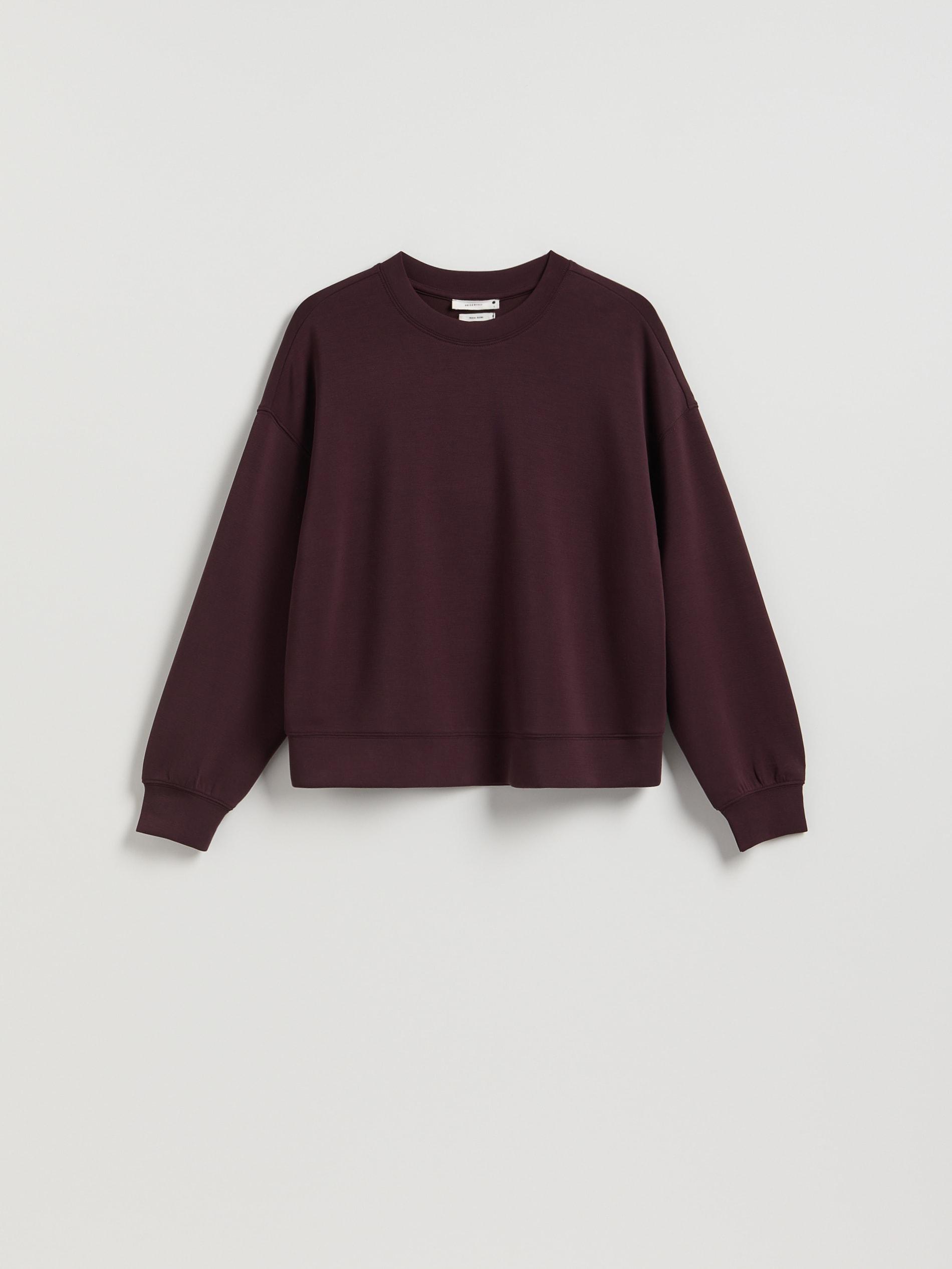 Purple Modal Blend Sweatshirt, Purple, large image number 4