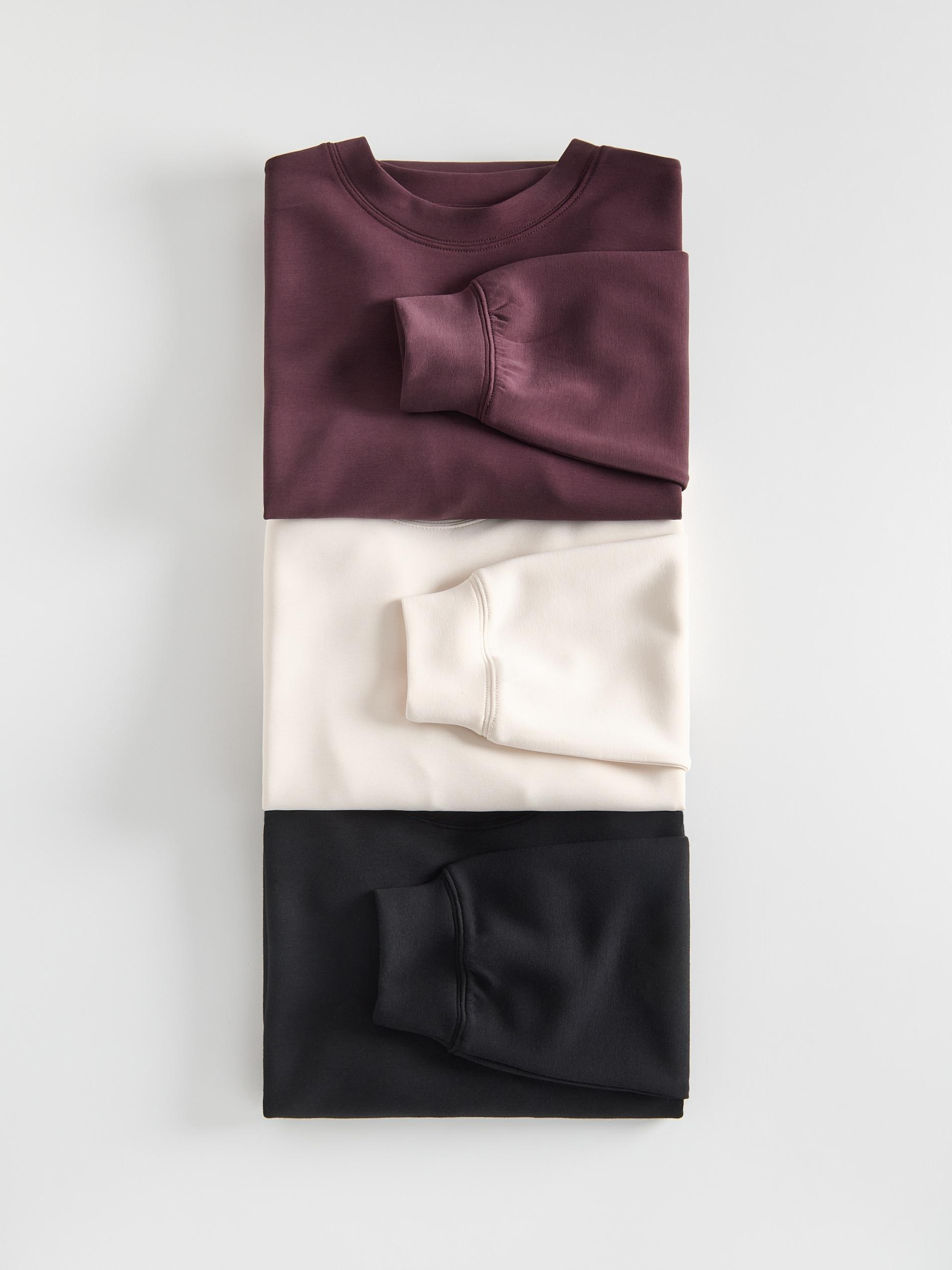 سويت شيرت مودال خليط بنفسجي, Purple, large image number 6