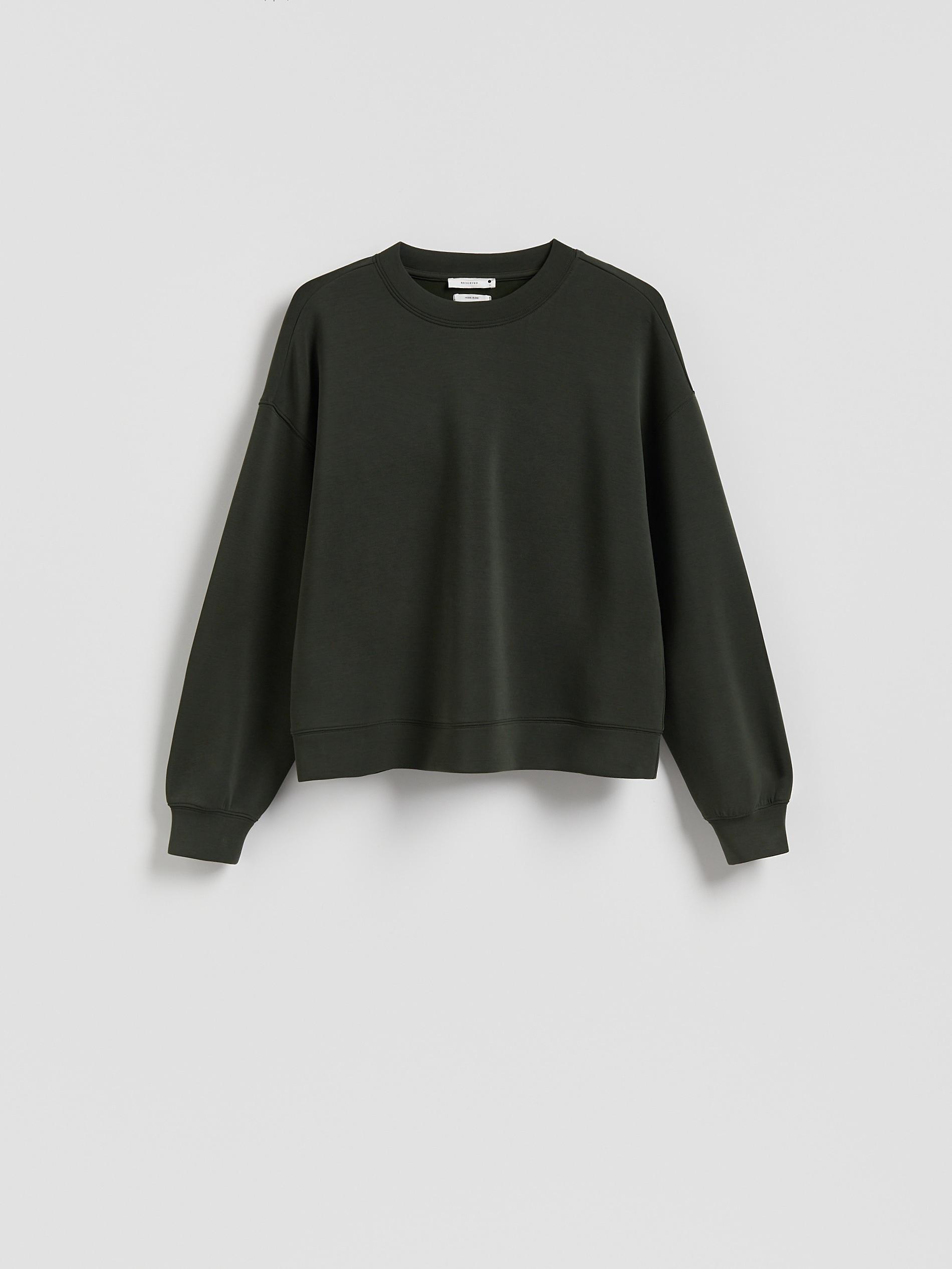 Green Modal Blend Sweatshirt, , large image number 5