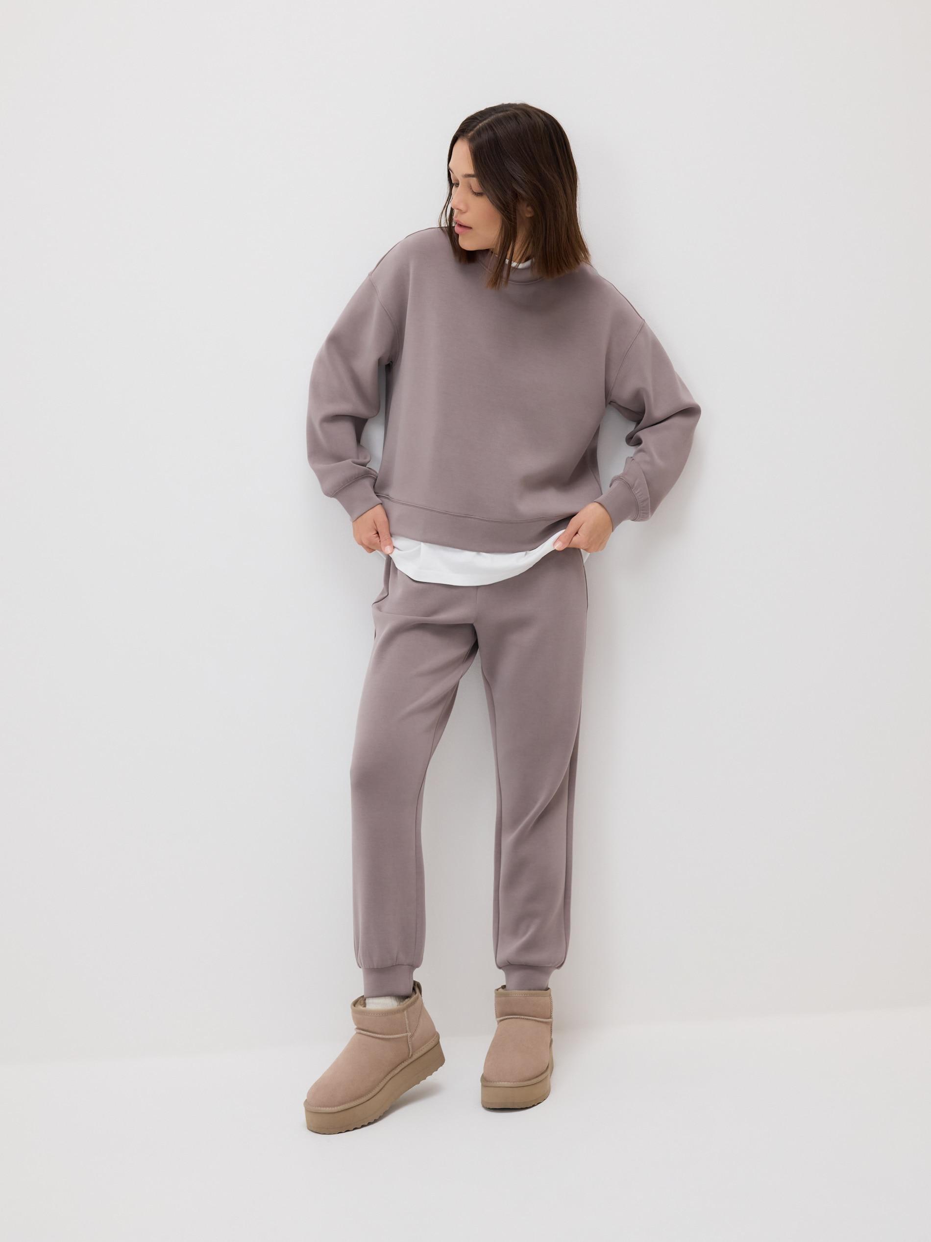 سويت شيرت مودال خليط بني, Brown, large