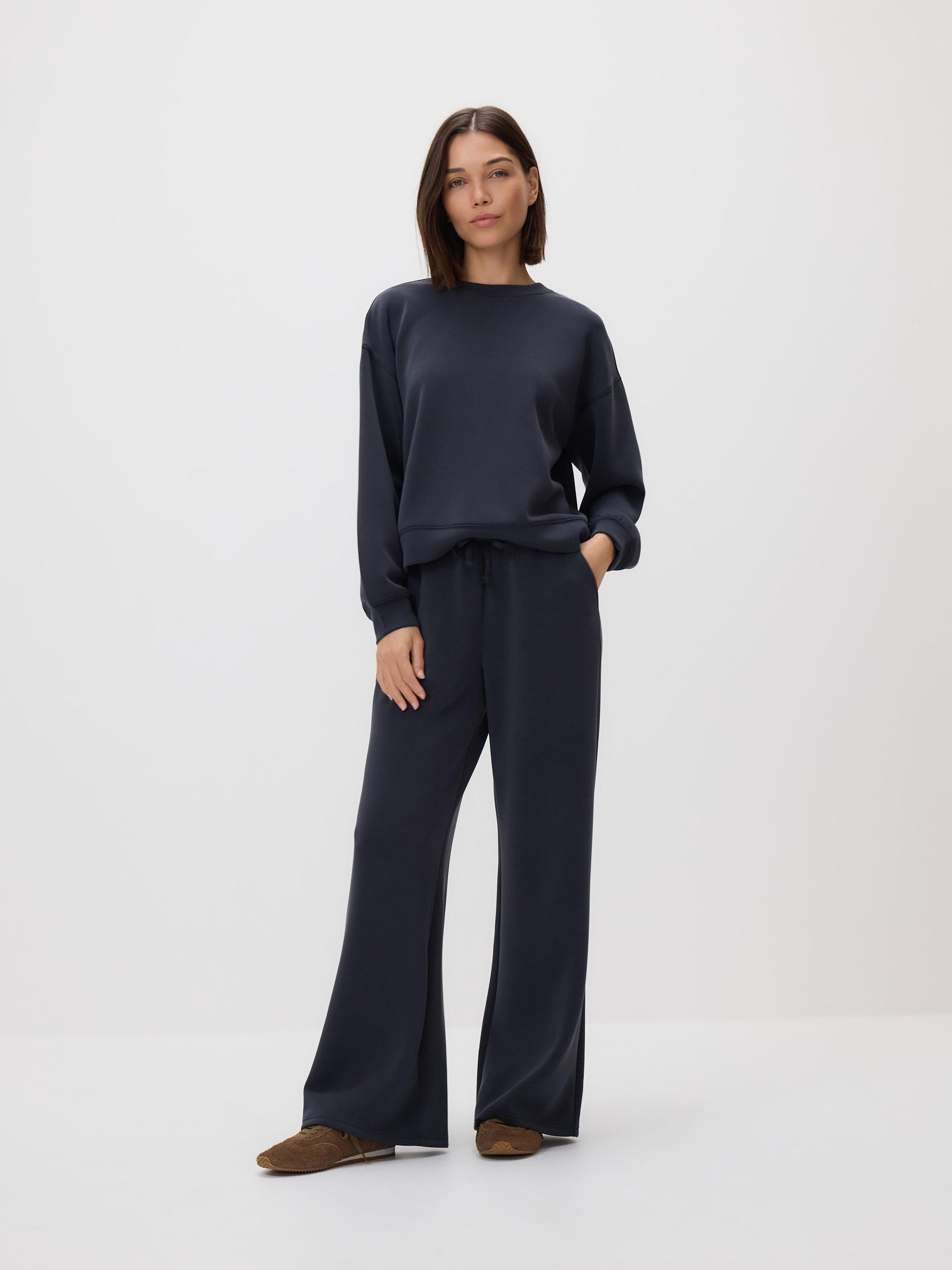 Grey Modal Blend Sweatshirt, Grey, medium