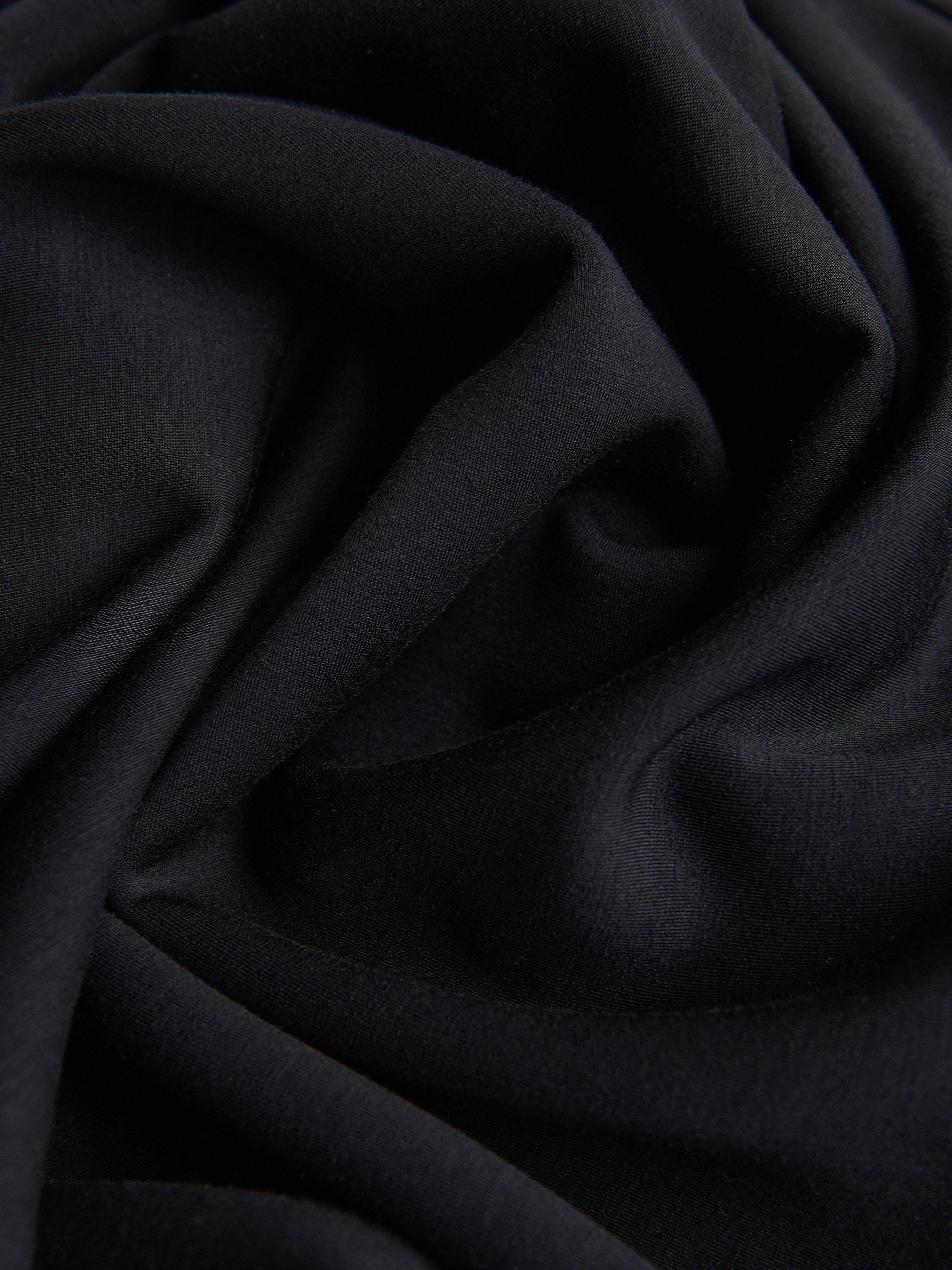 Black Modal Blend Sweatshirt, Black, large image number 7