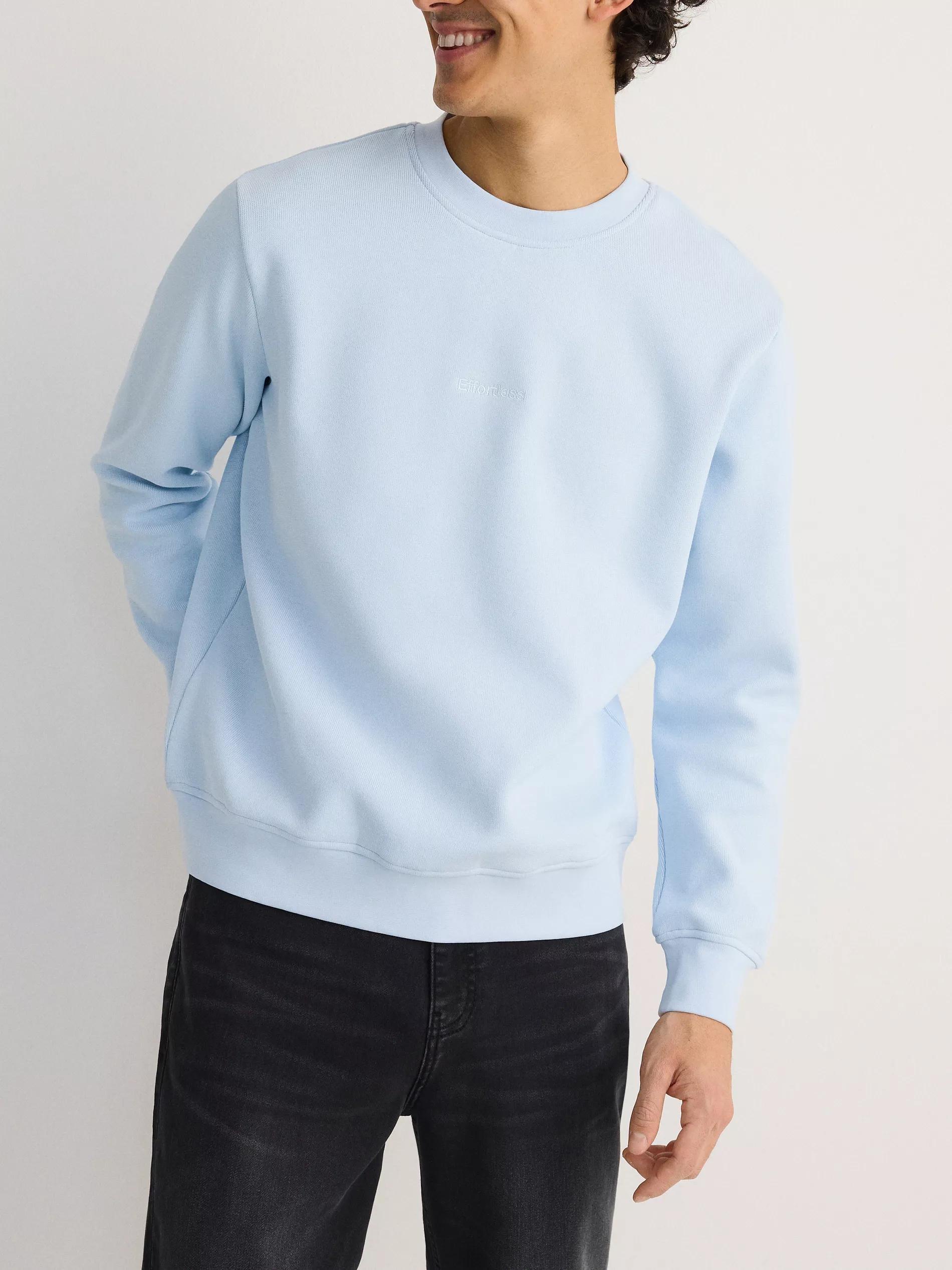 Blue Sports Blouse With Embroidery, Blue, large image number 0