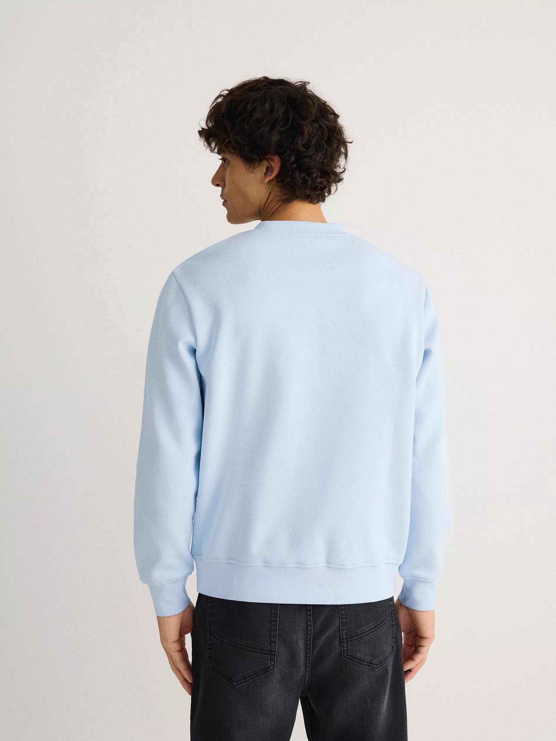 Blue Sports Blouse With Embroidery, Blue, large image number 2