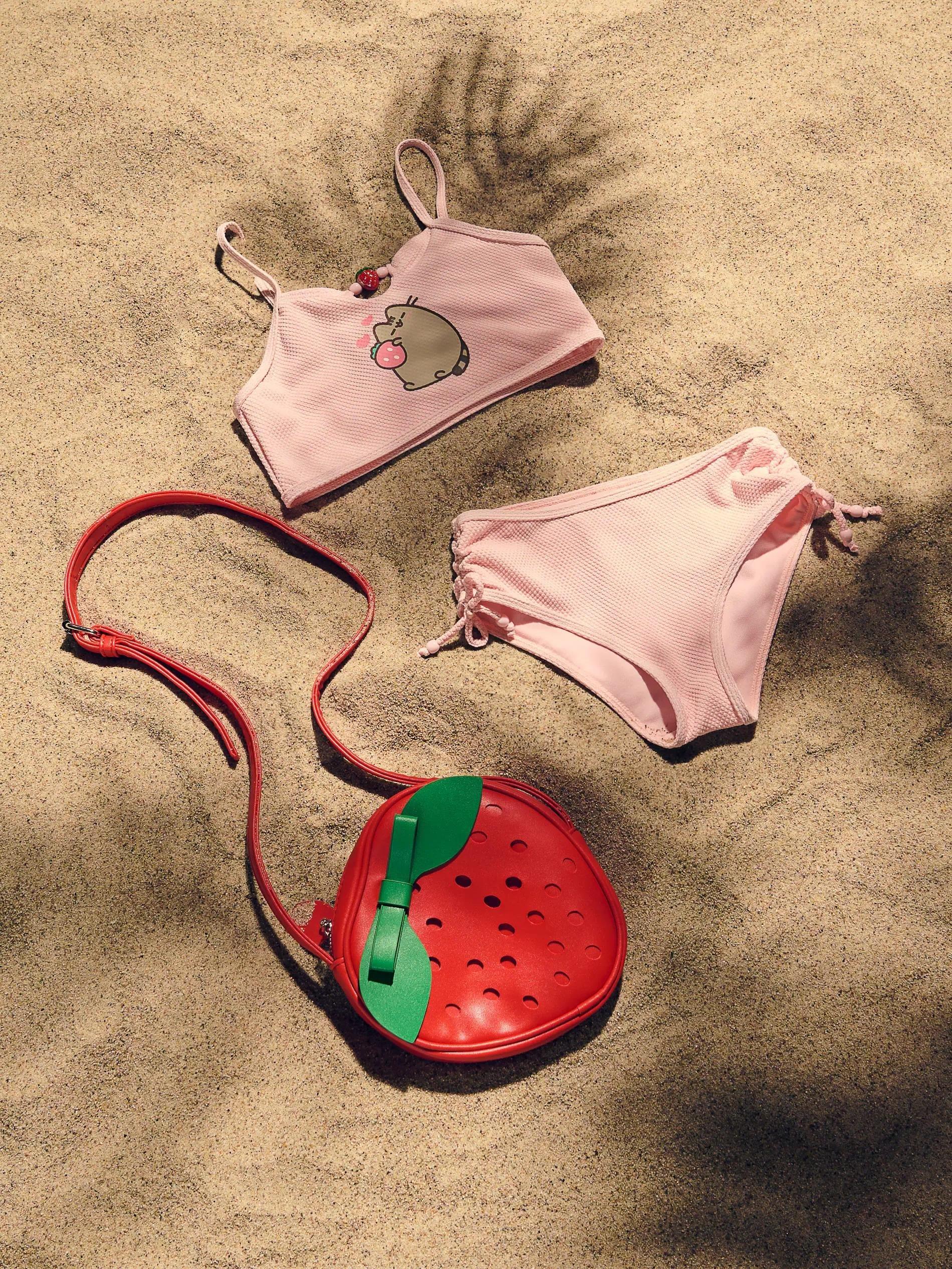 PASTEL PINK Pusheen two-piece swimsuit, , large image number 0