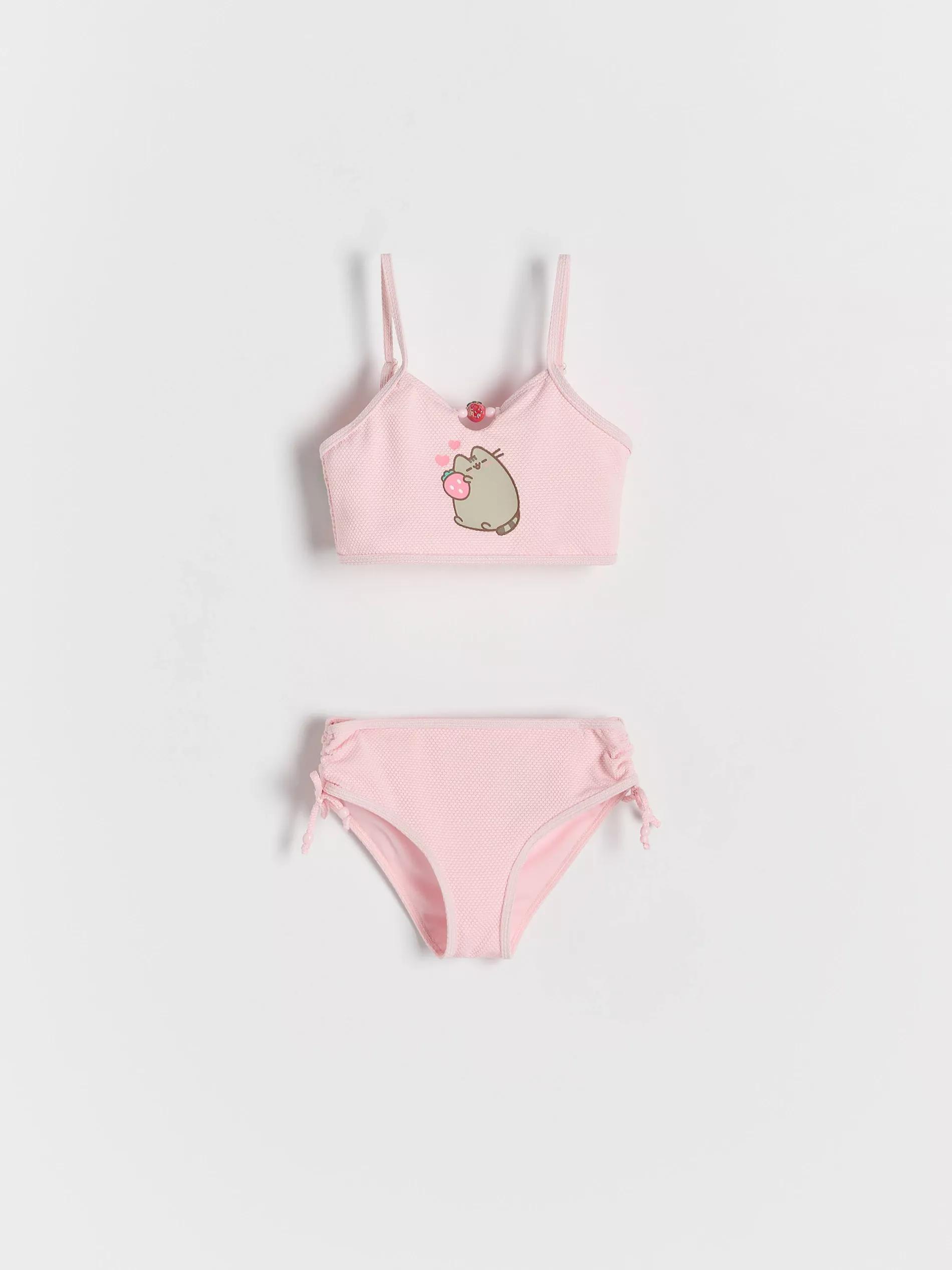PASTEL PINK Pusheen two-piece swimsuit, , large image number 1