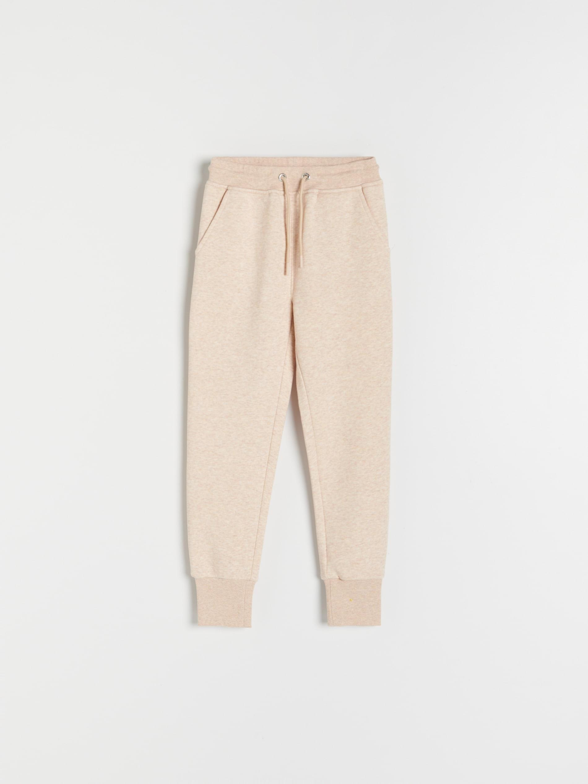 Beige Tracksuit Bottoms, Girls, , large image number 0