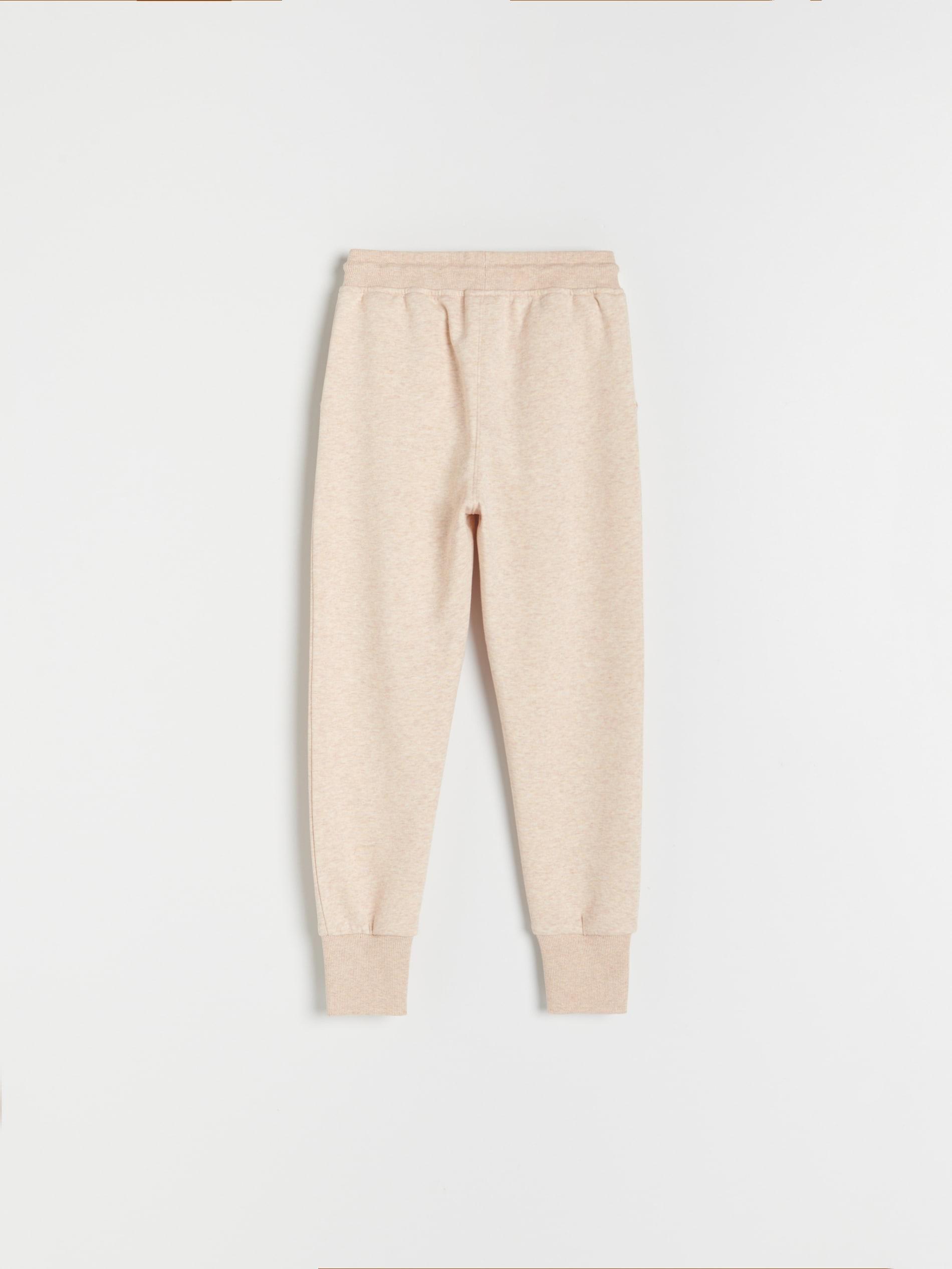 Beige Tracksuit Bottoms, Girls, , large image number 1