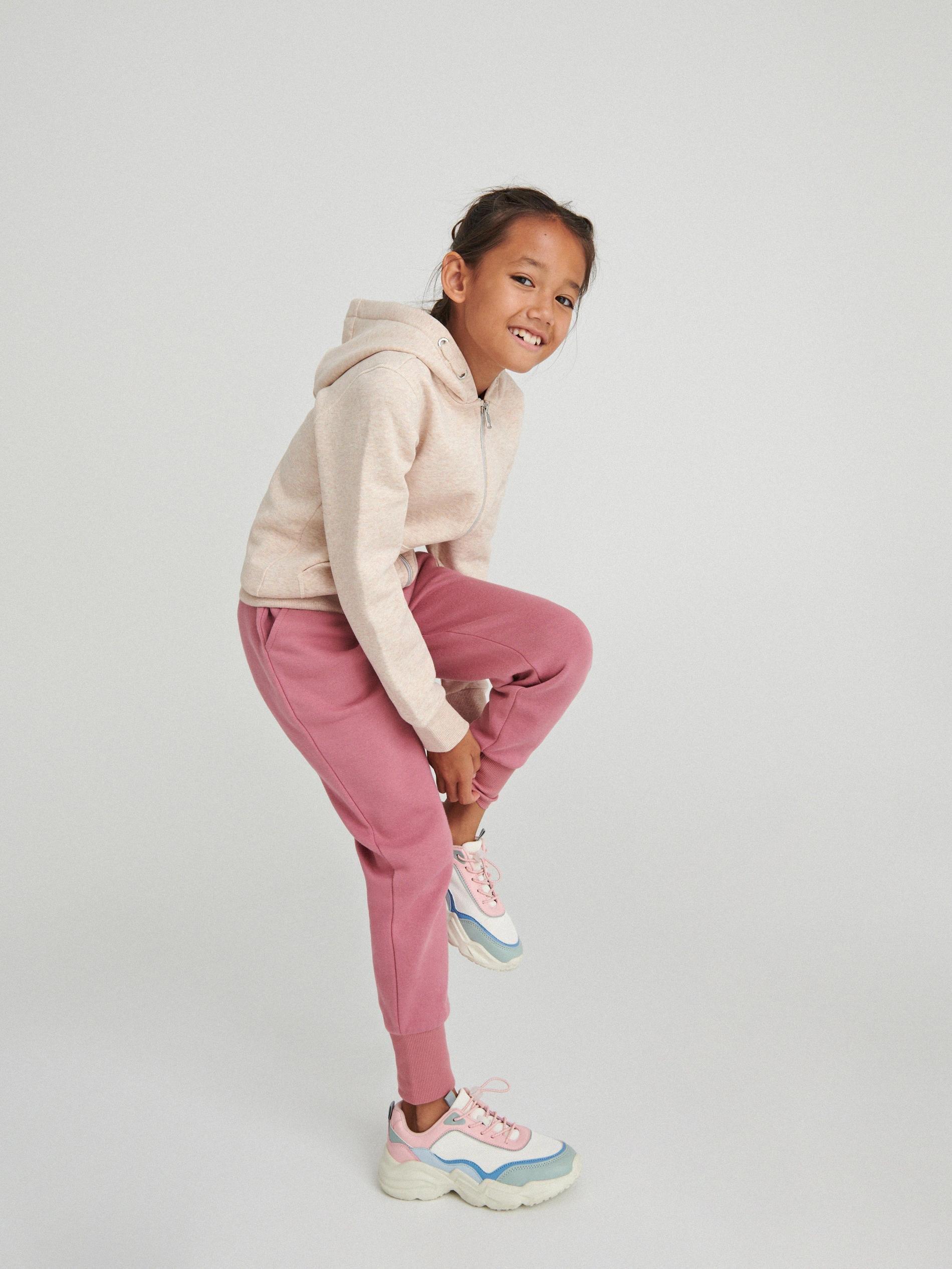 Pink best sale sweatpants kids