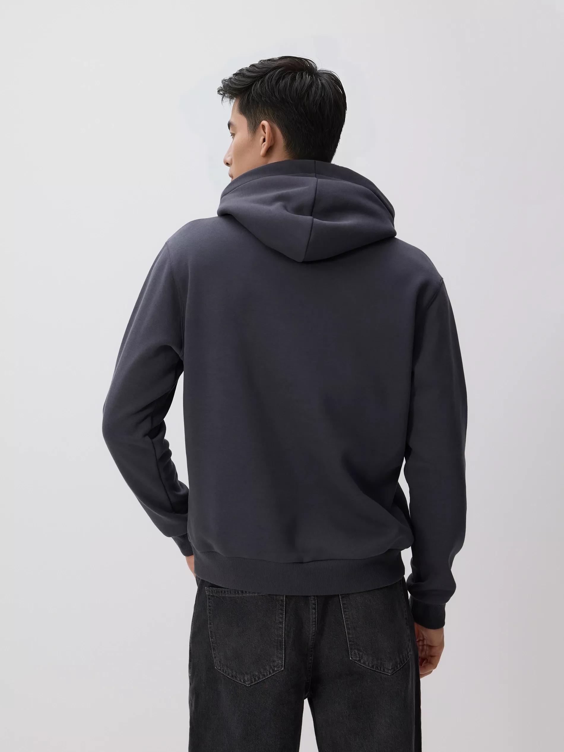 هودي بقصة عادية رمادي, Grey, large image number 3