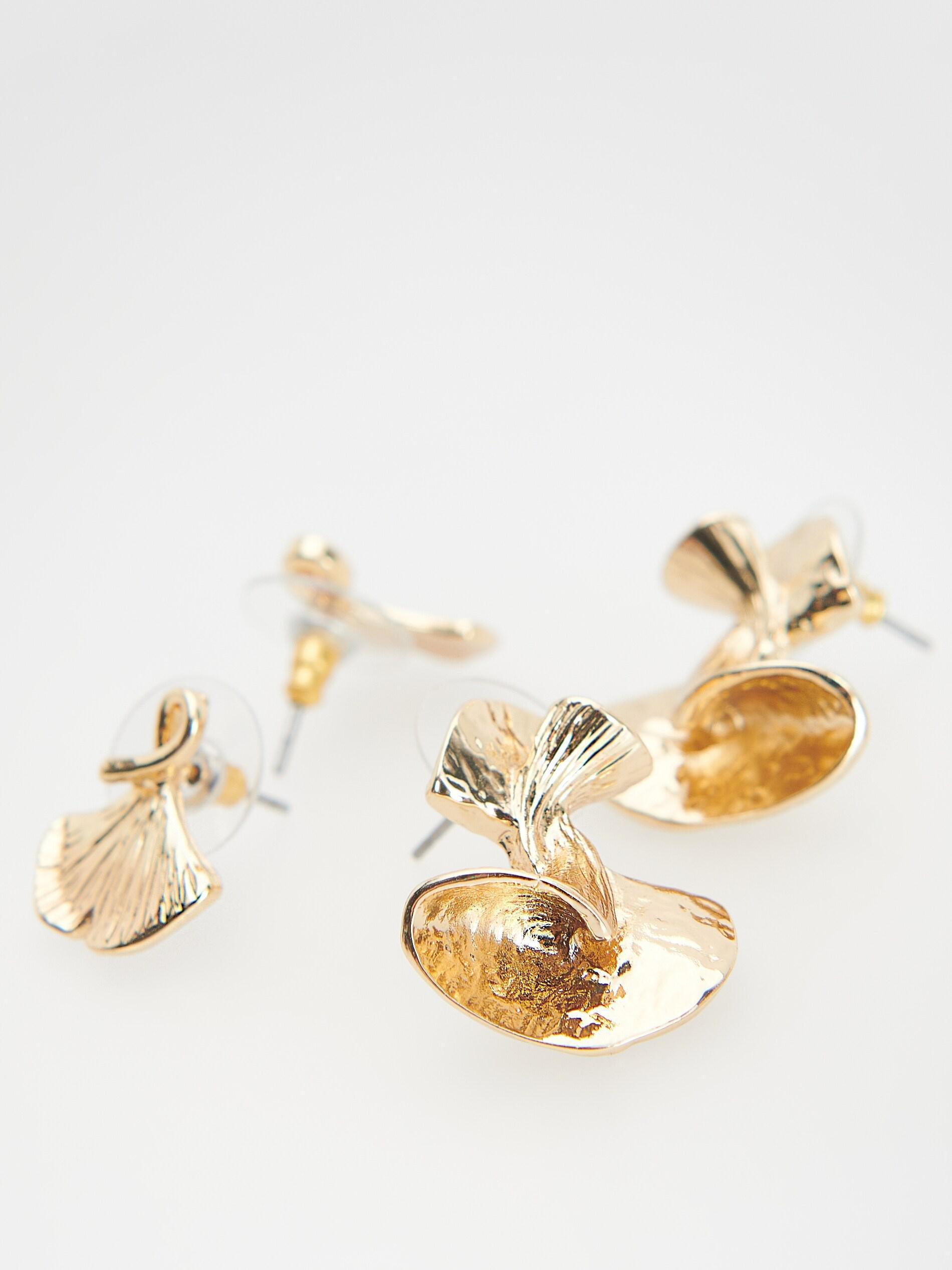 Reserved - Golden Earrings Set
