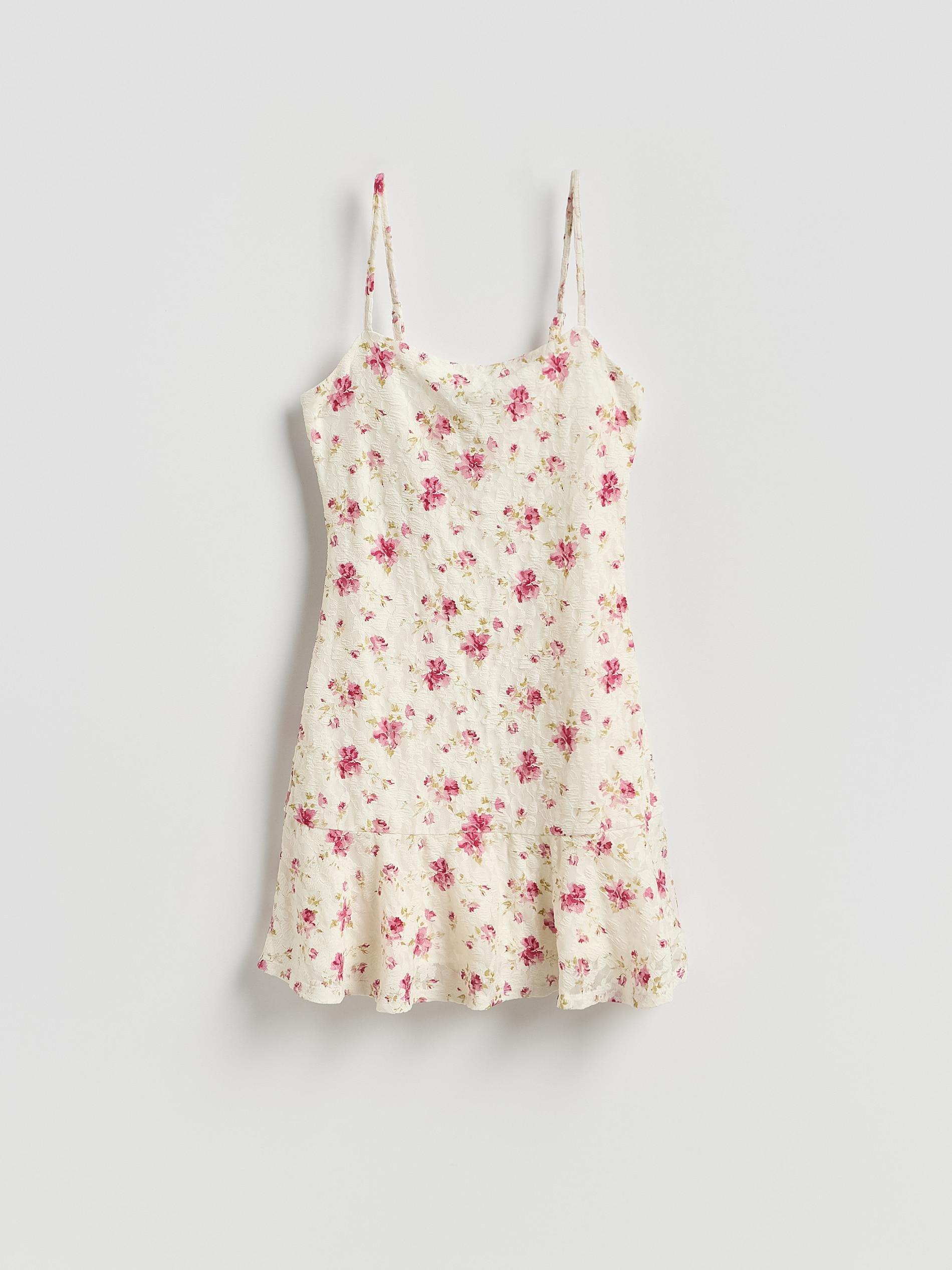 Multicolour Lace Mini Dress, Multicolor, large image number 5