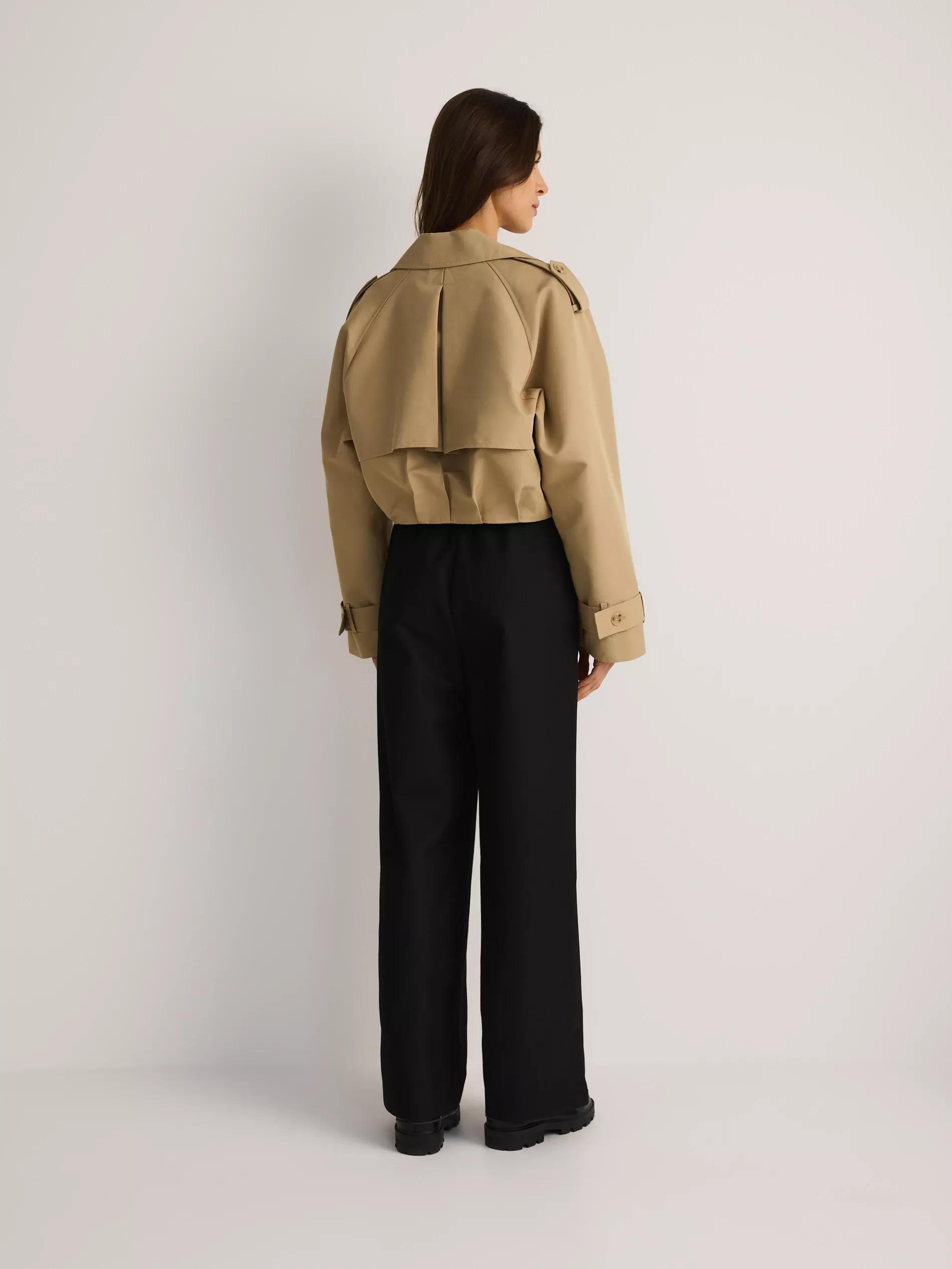 Black Pleated Trousers, , large image number 6
