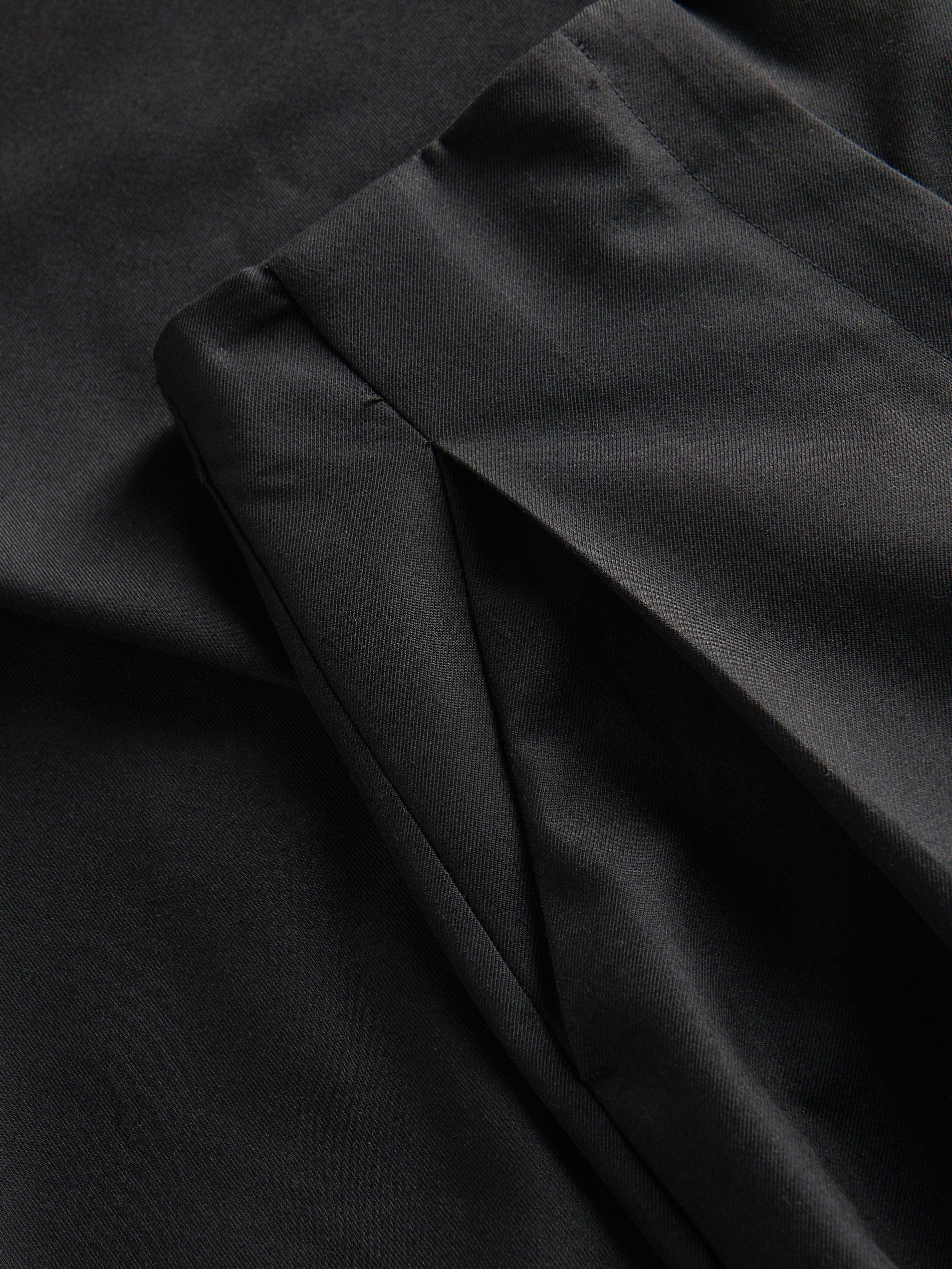 Black Pleated Trousers, , large image number 8