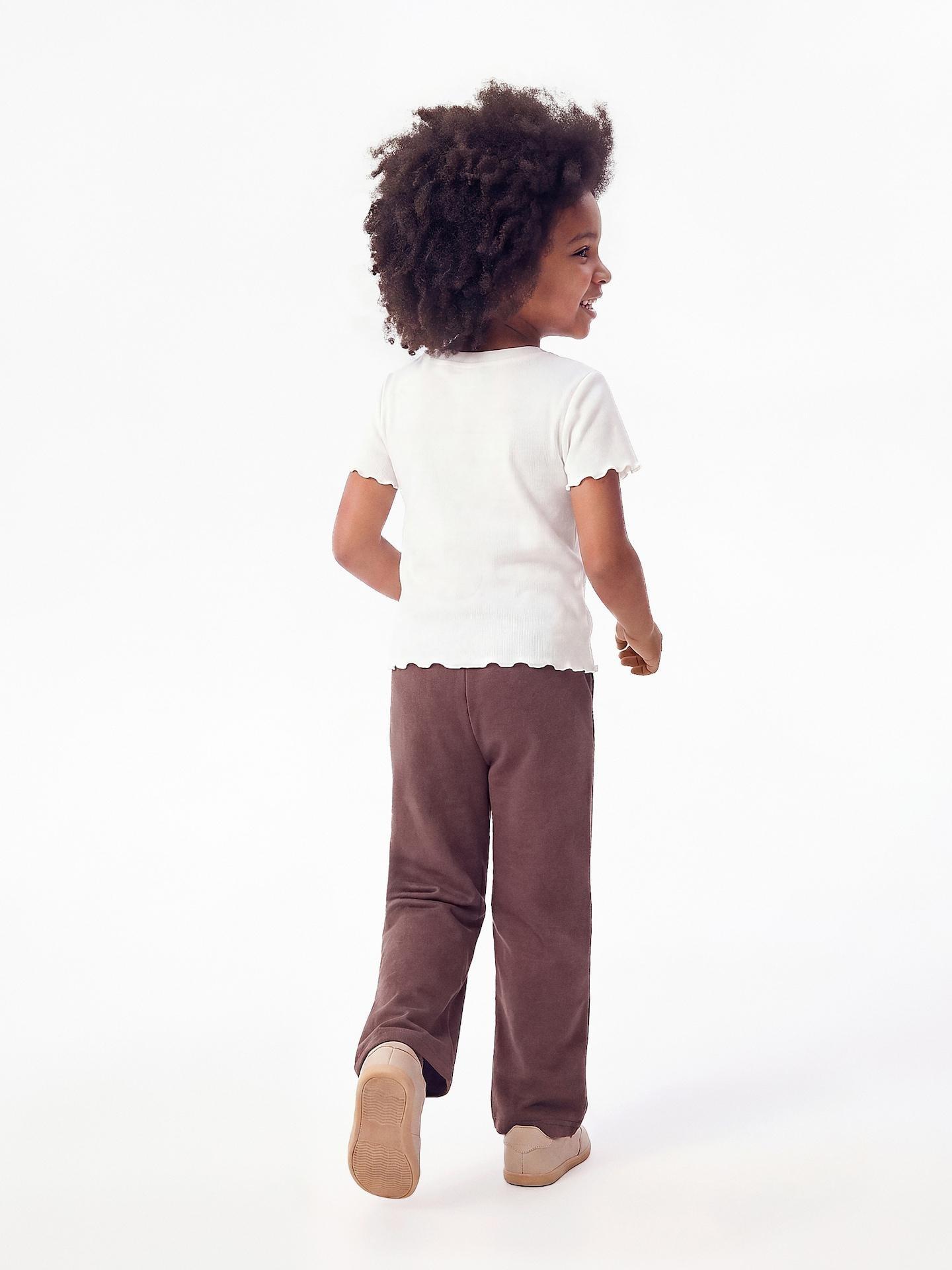Brown Loose Sweatpants, Brown, medium