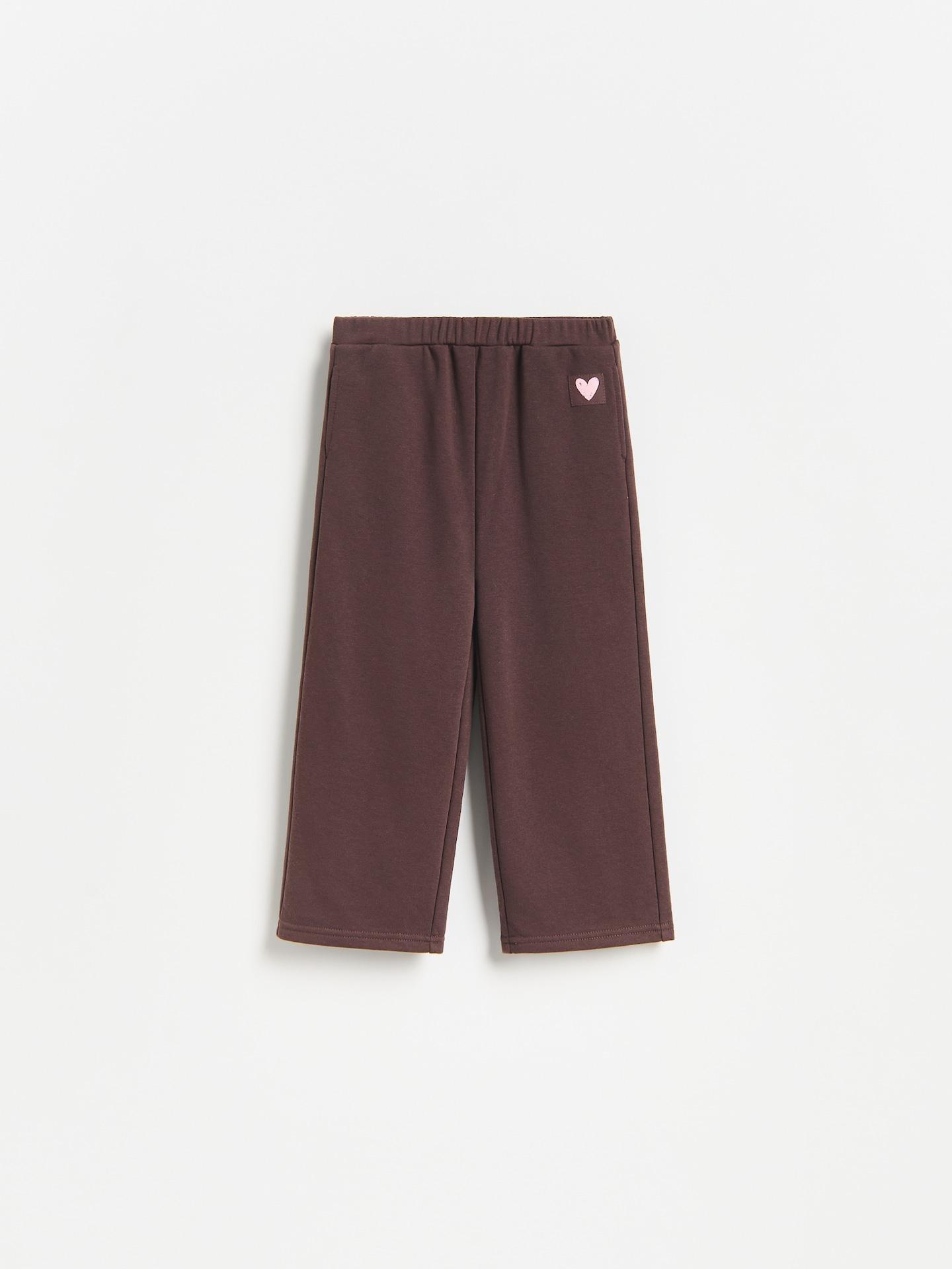 Brown Loose Sweatpants, Brown, medium