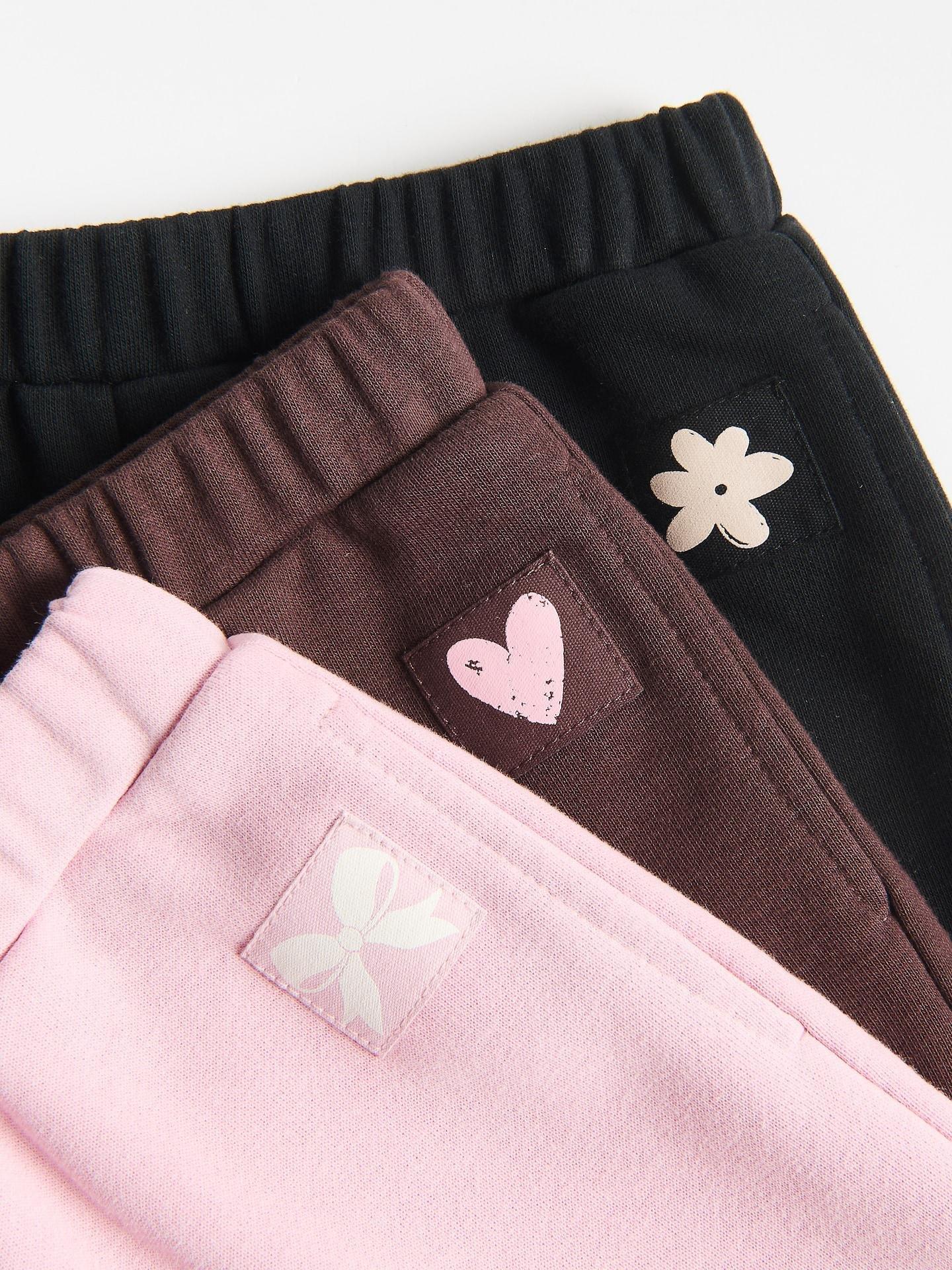 Brown Loose Sweatpants, Brown, large image number 4