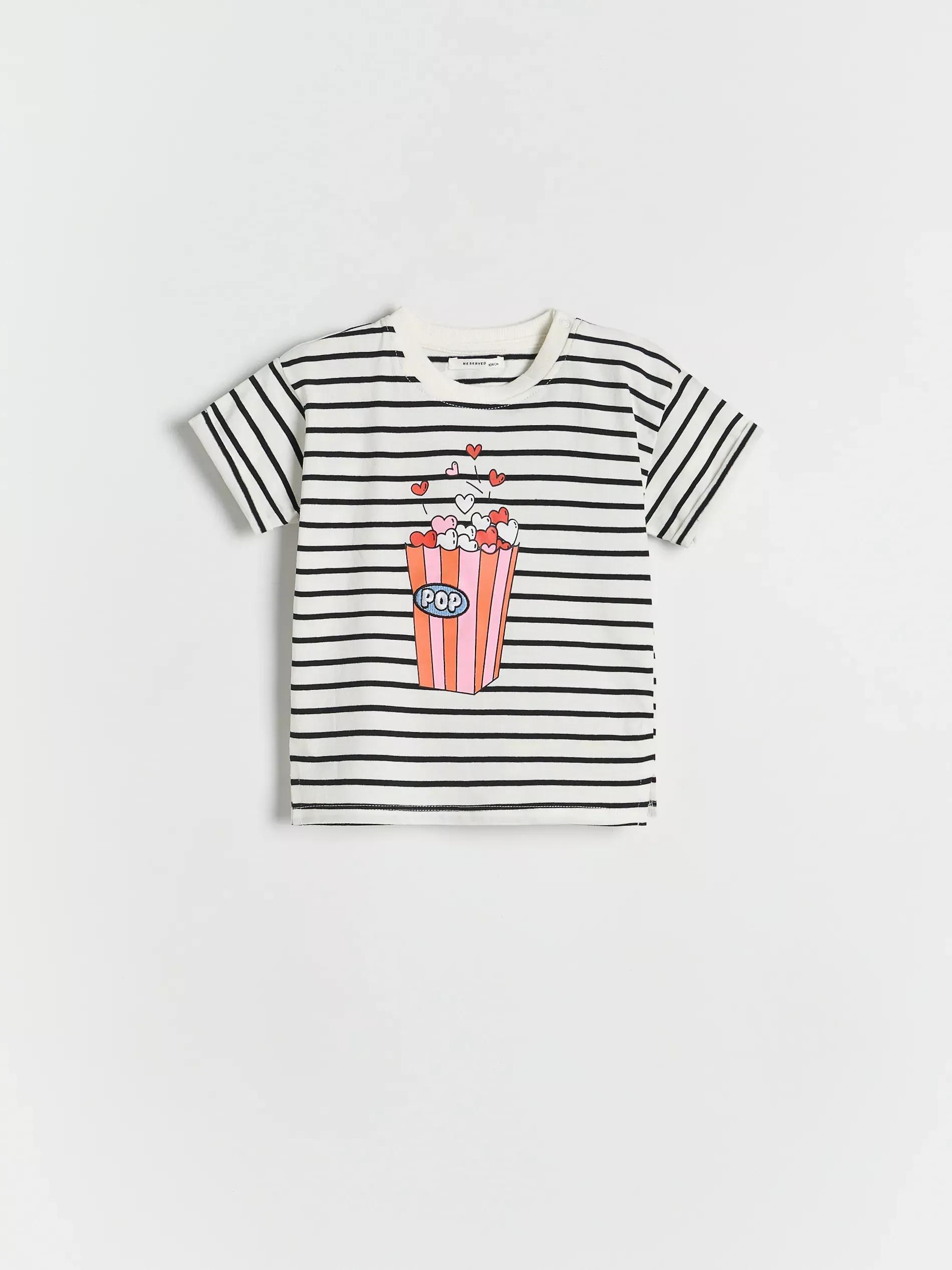 Multicolour Striped T-Shirt, , large image number 2