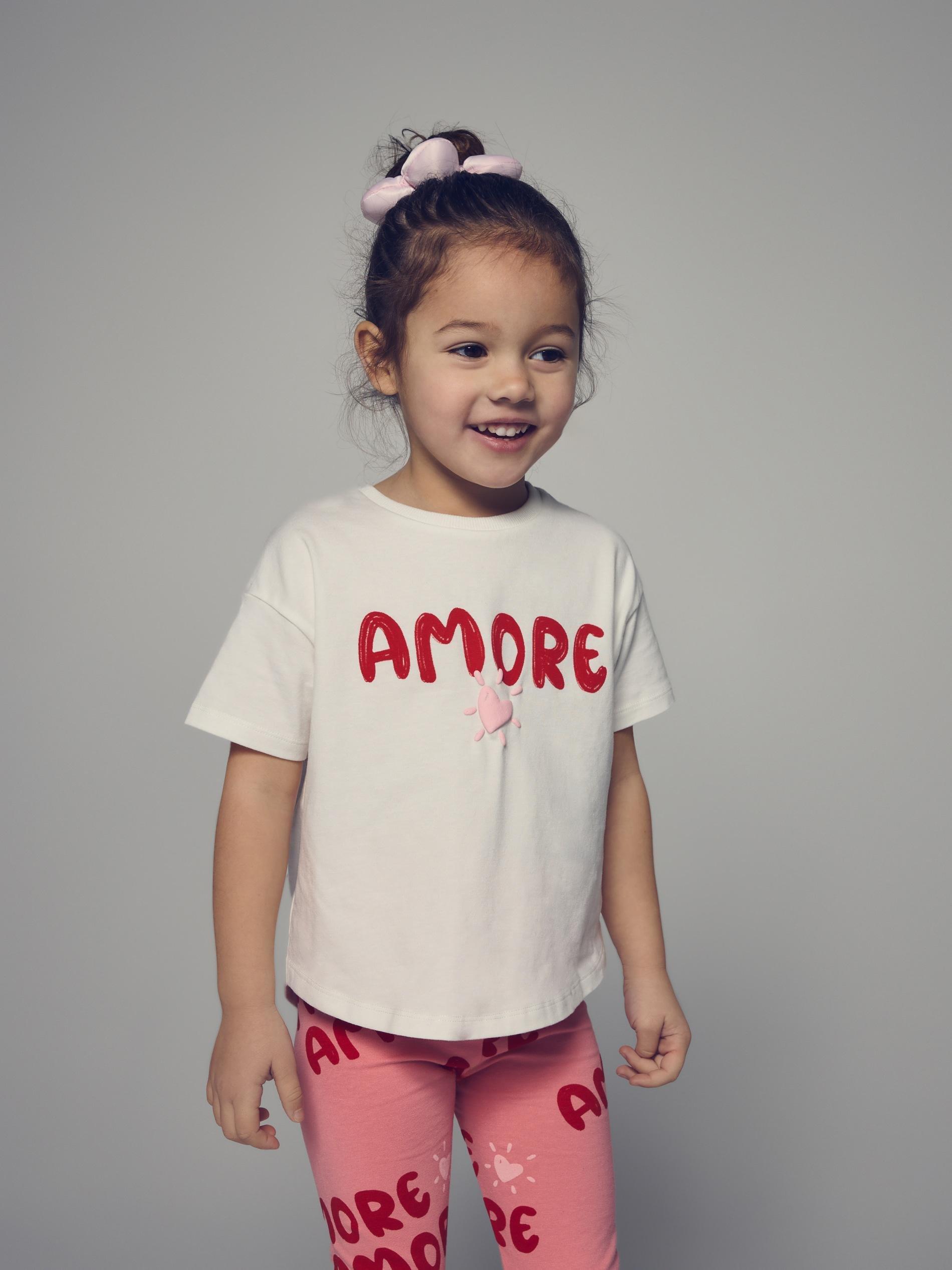 Cream T-Shirt With Print, Ivory, large image number 4