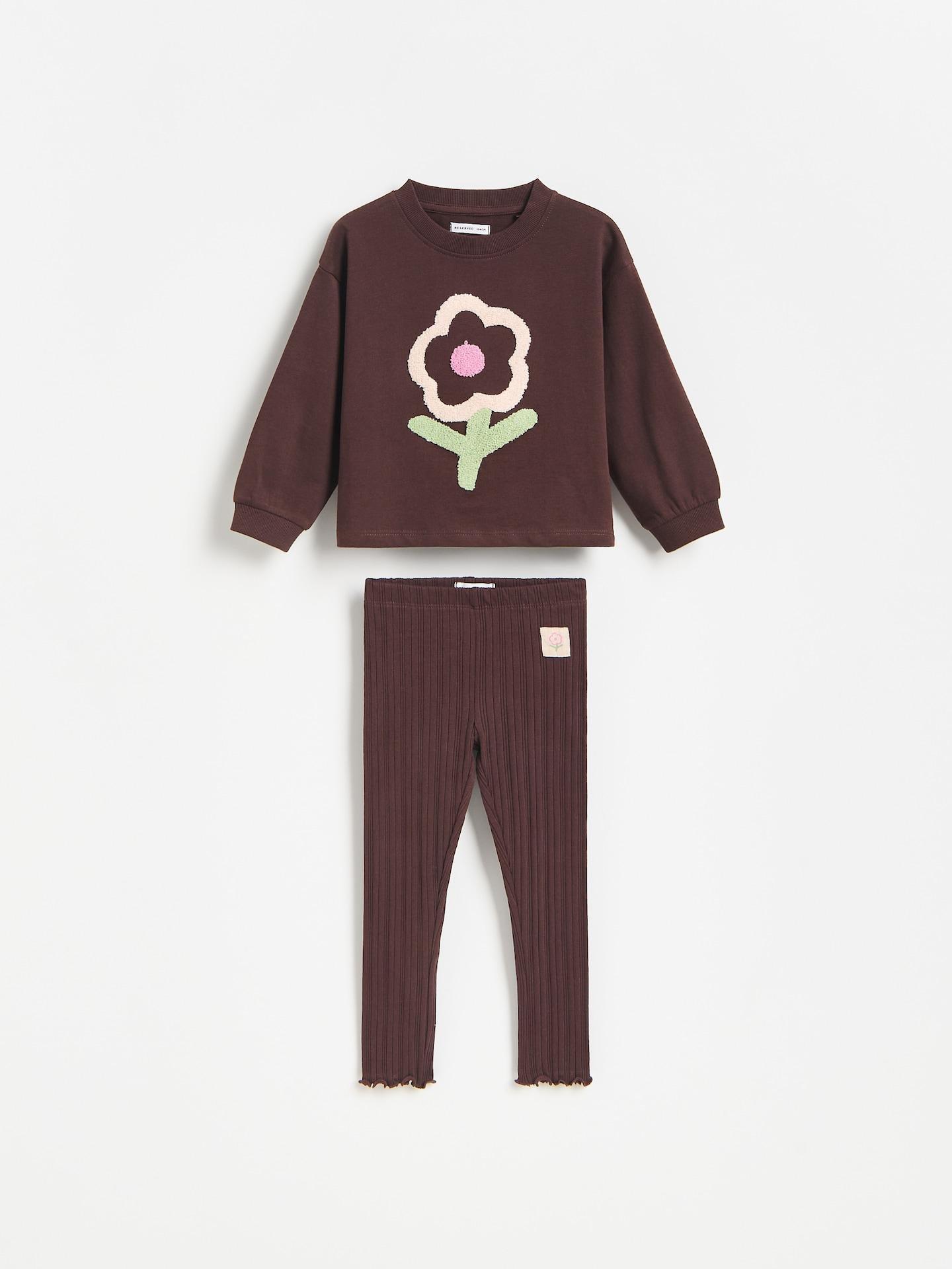 Brown Cotton Rich Set, Brown, medium