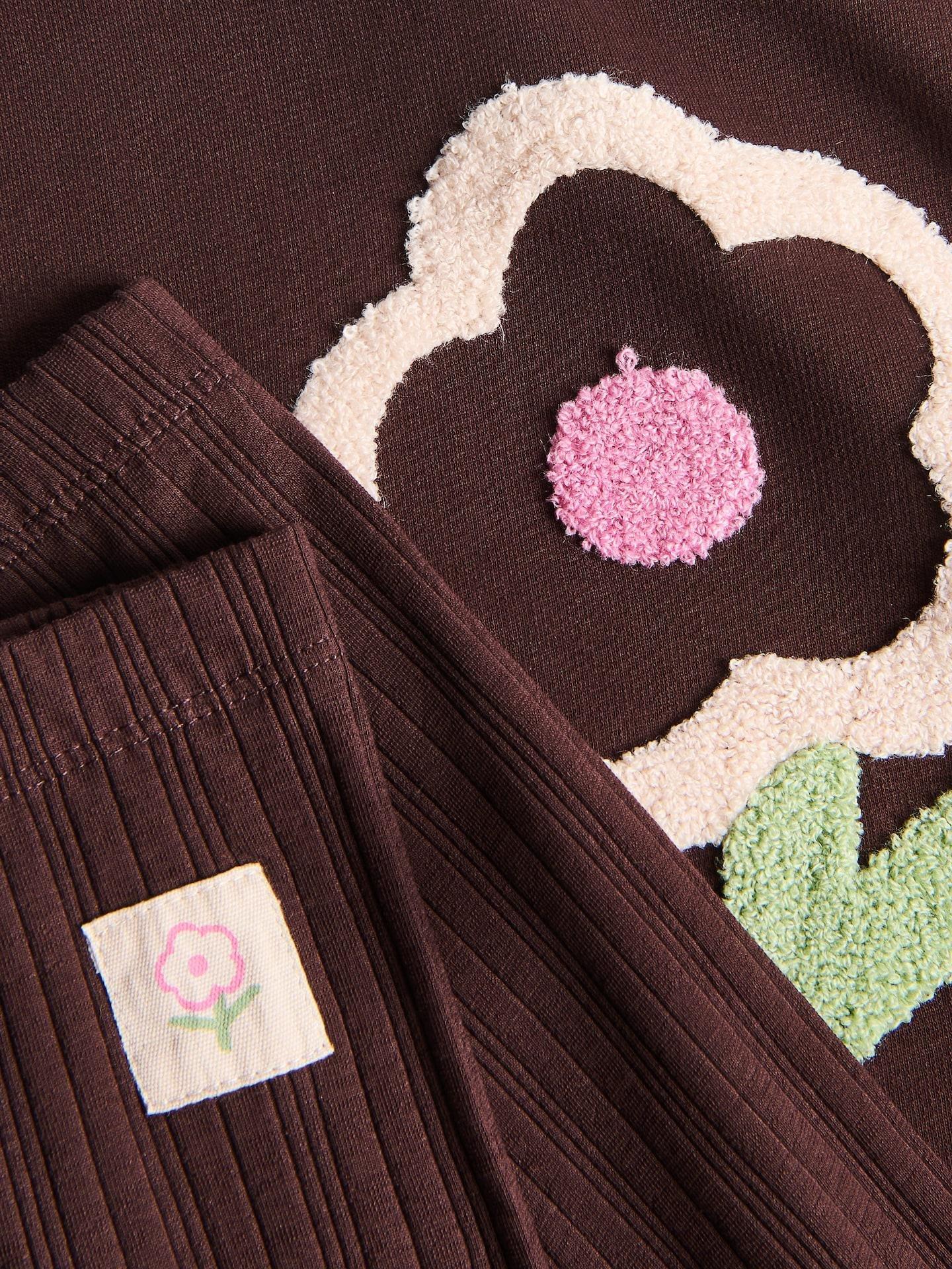 Brown Cotton Rich Set, Brown, medium