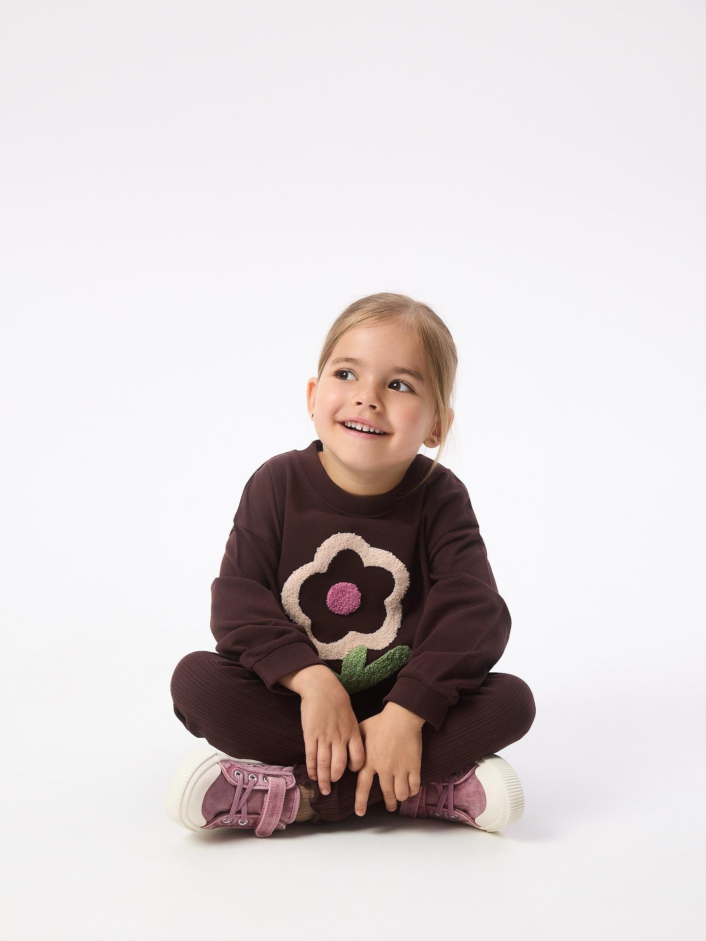 Brown Cotton Rich Set, Brown, large image number 3