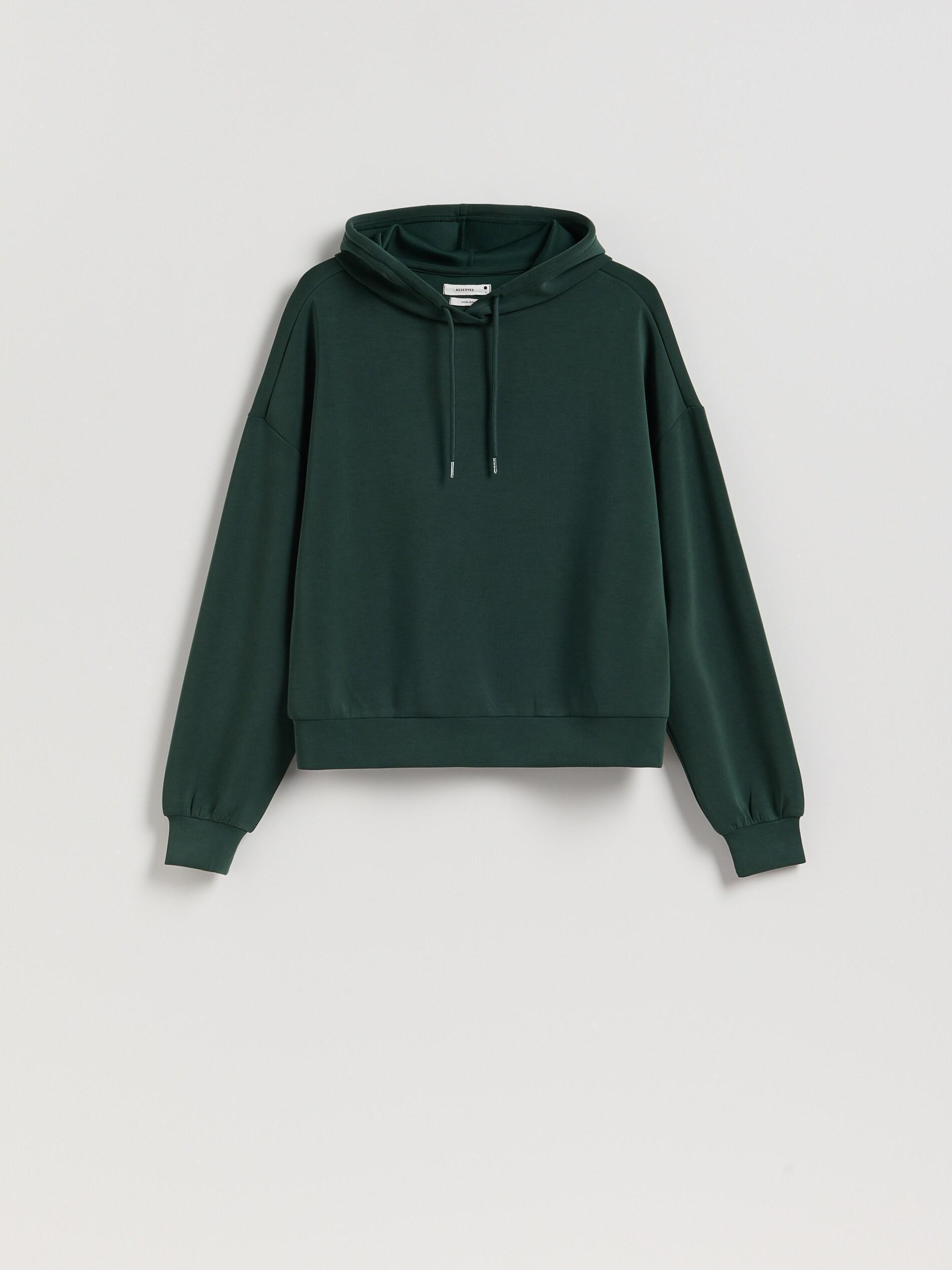 Green Modal Blend Sweatshirt, Turquoise, large image number 0
