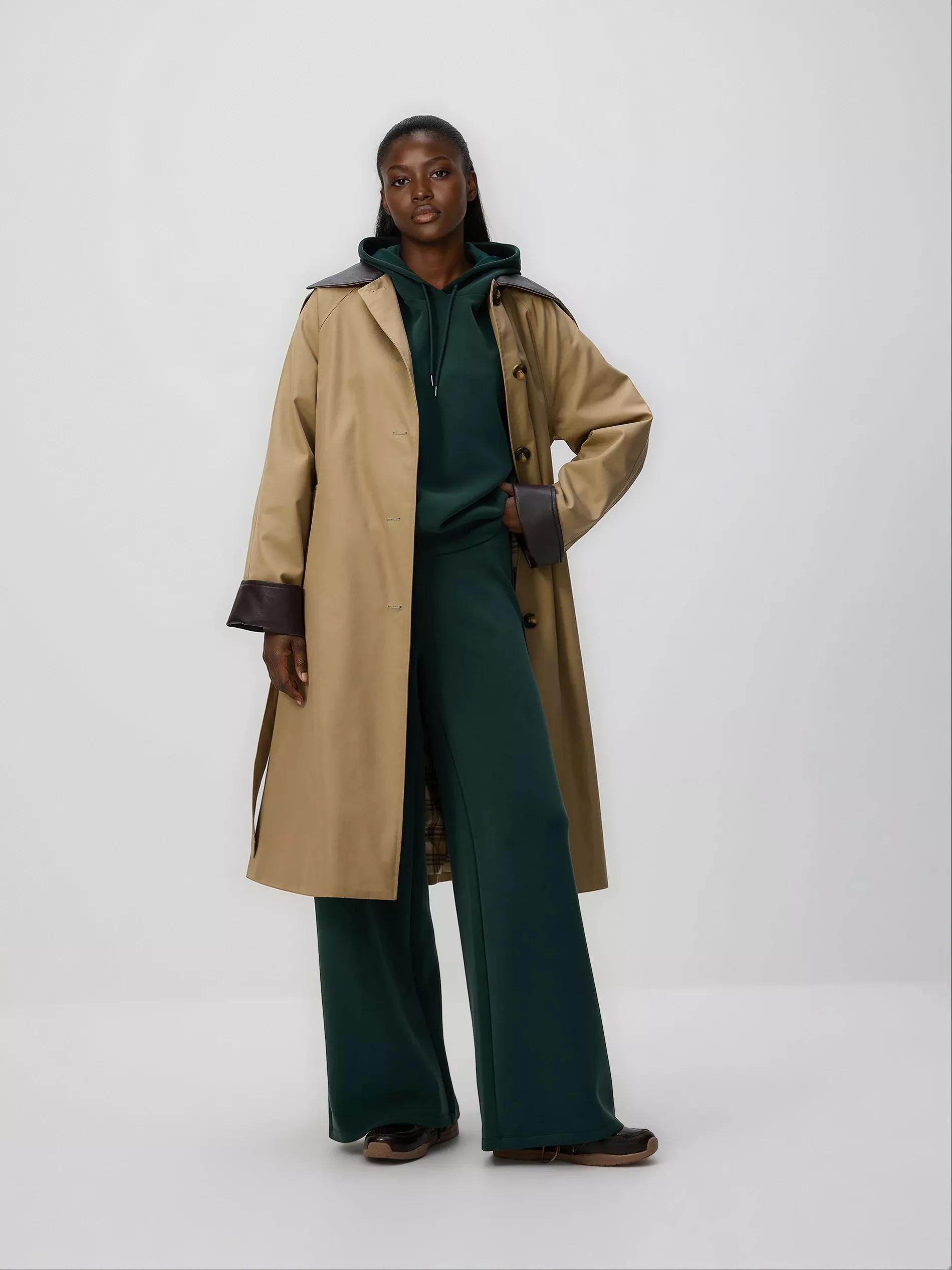 Green Modal Blend Sweatshirt, Turquoise, medium