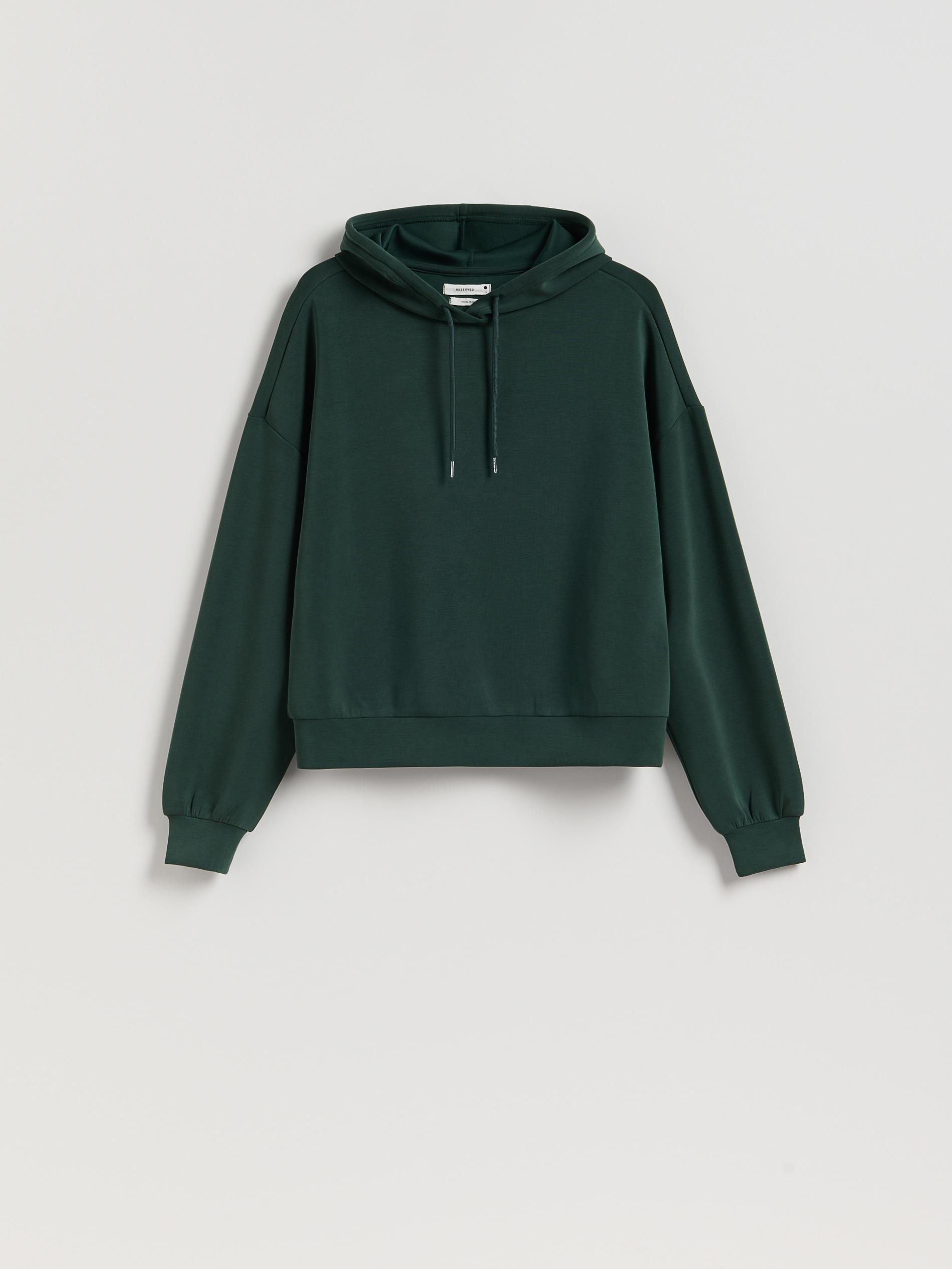 Green Modal Blend Sweatshirt, Turquoise, large image number 4