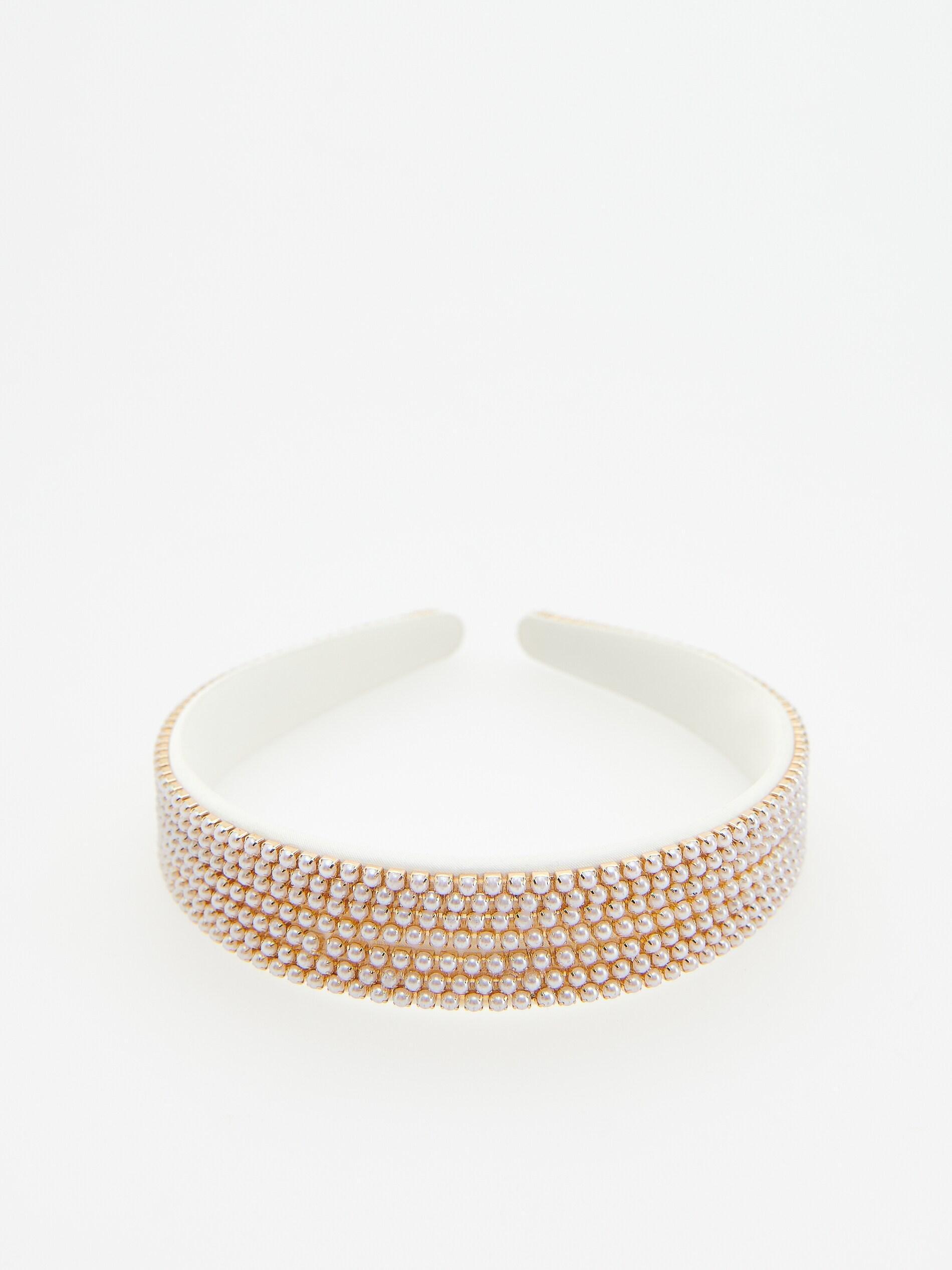 Golden Headband, Golden, large image number 0