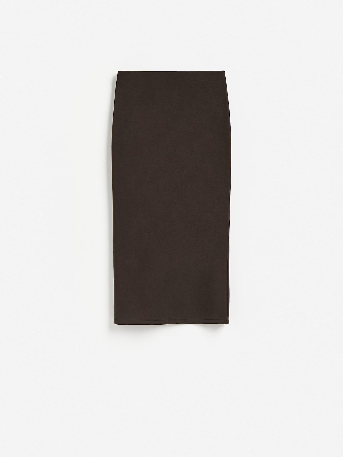Brown Skirt, Brown, medium
