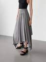 Reserved - Dark Grey Jersey Skirt 
