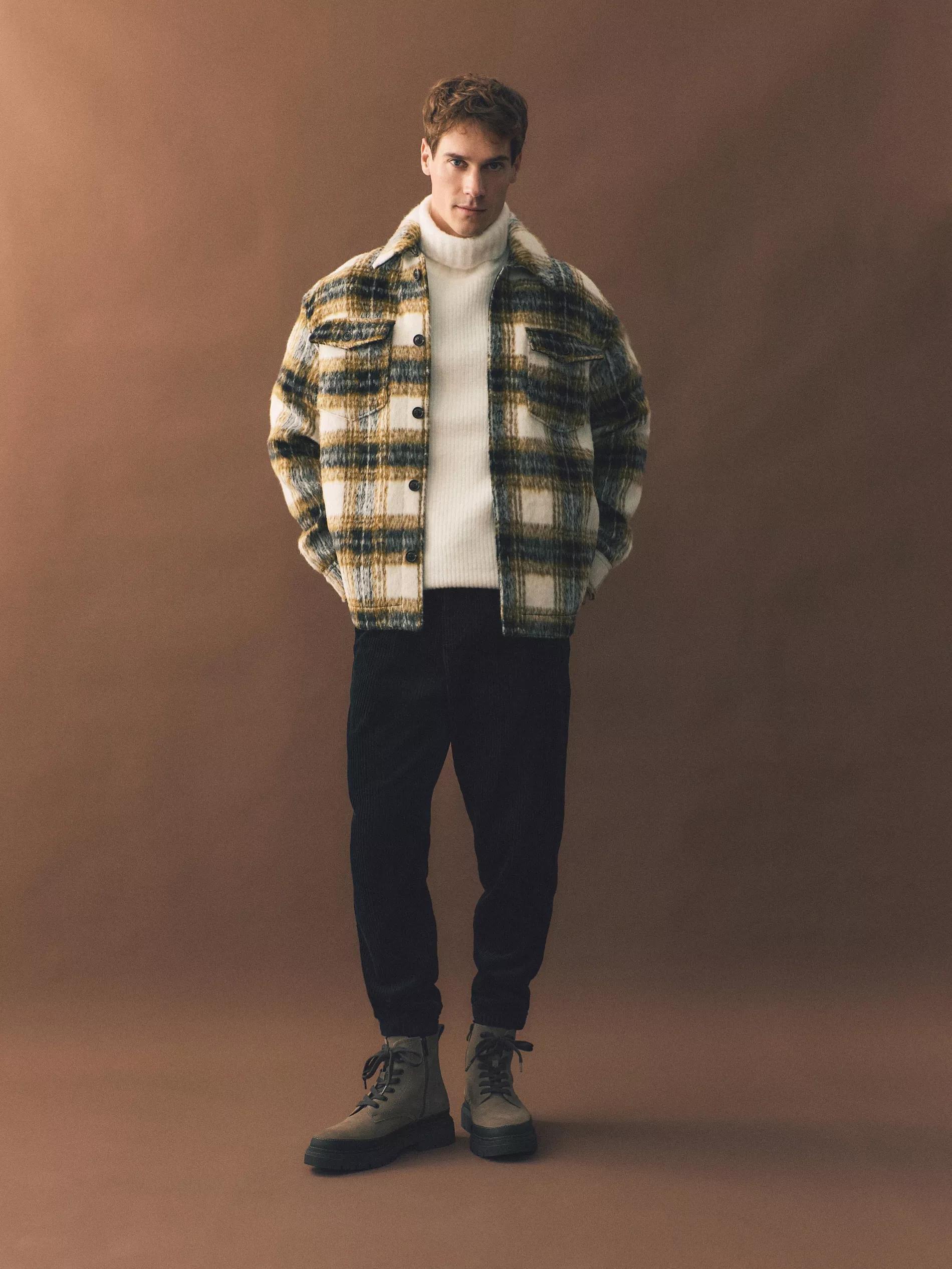 Black Corduroy Joggers, , large image number 3