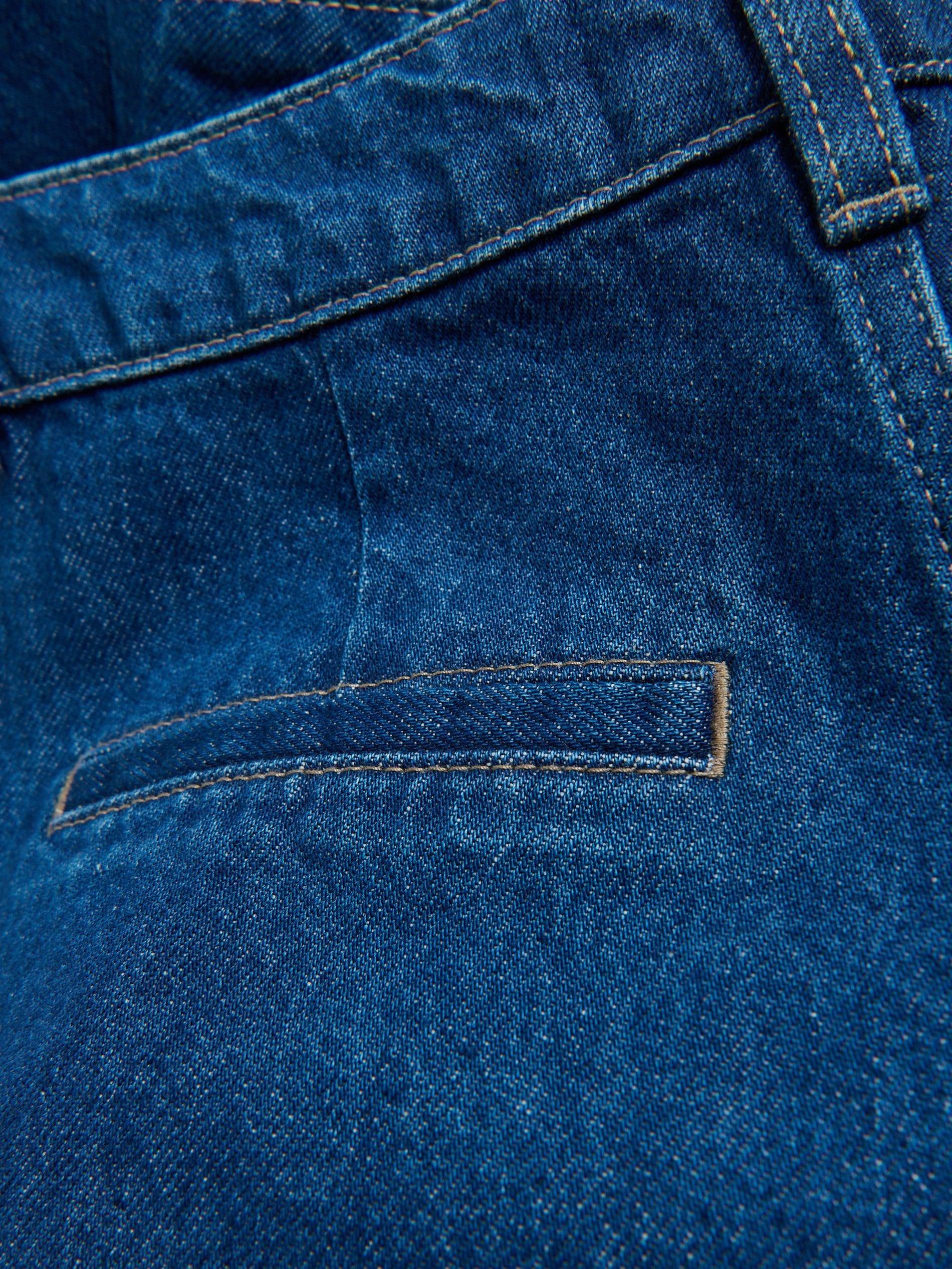 Blue Jeans Wide Leg Jeans, Blue, large image number 4