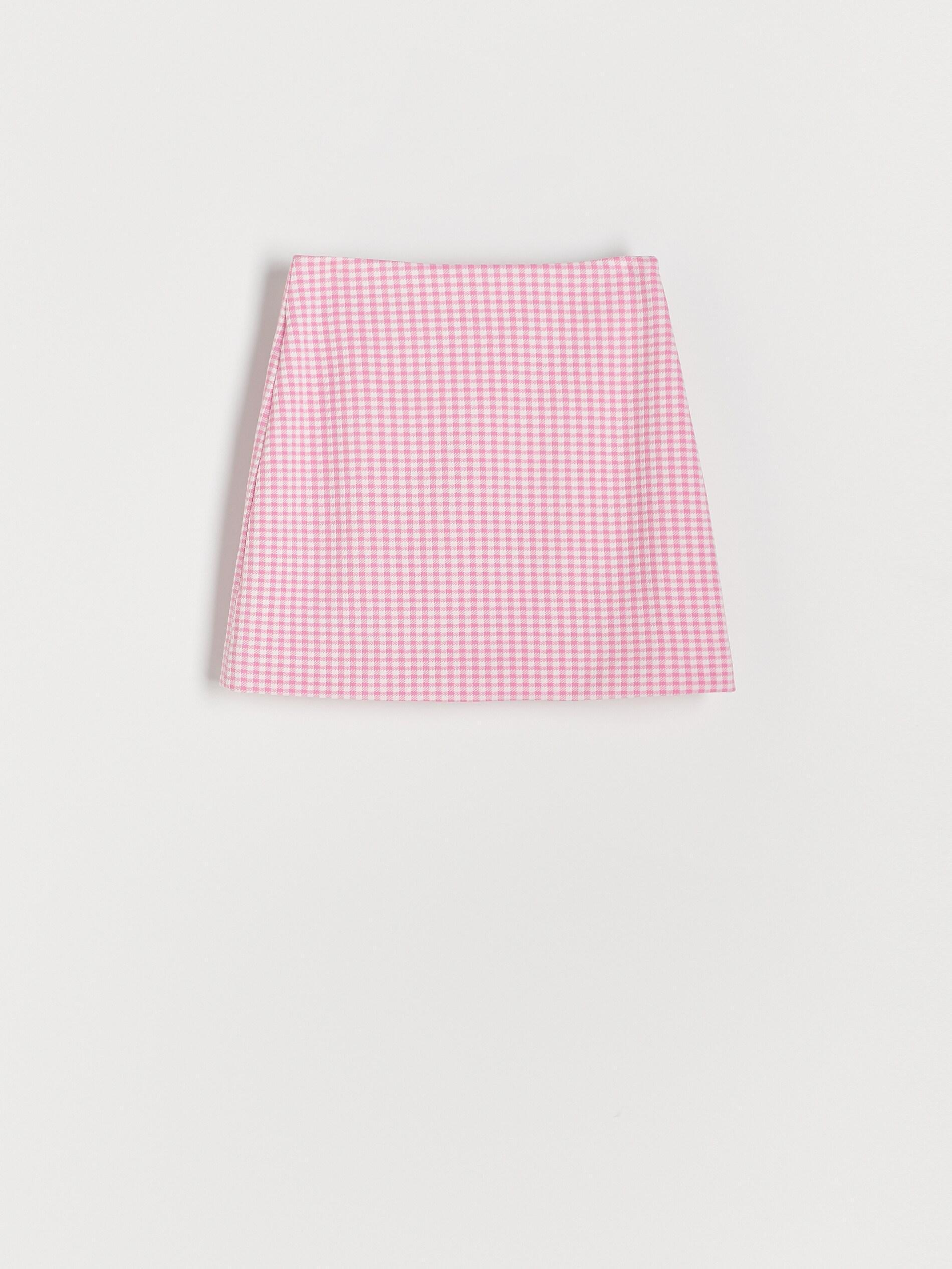 Pink Checkered Skirt, , large image number 2