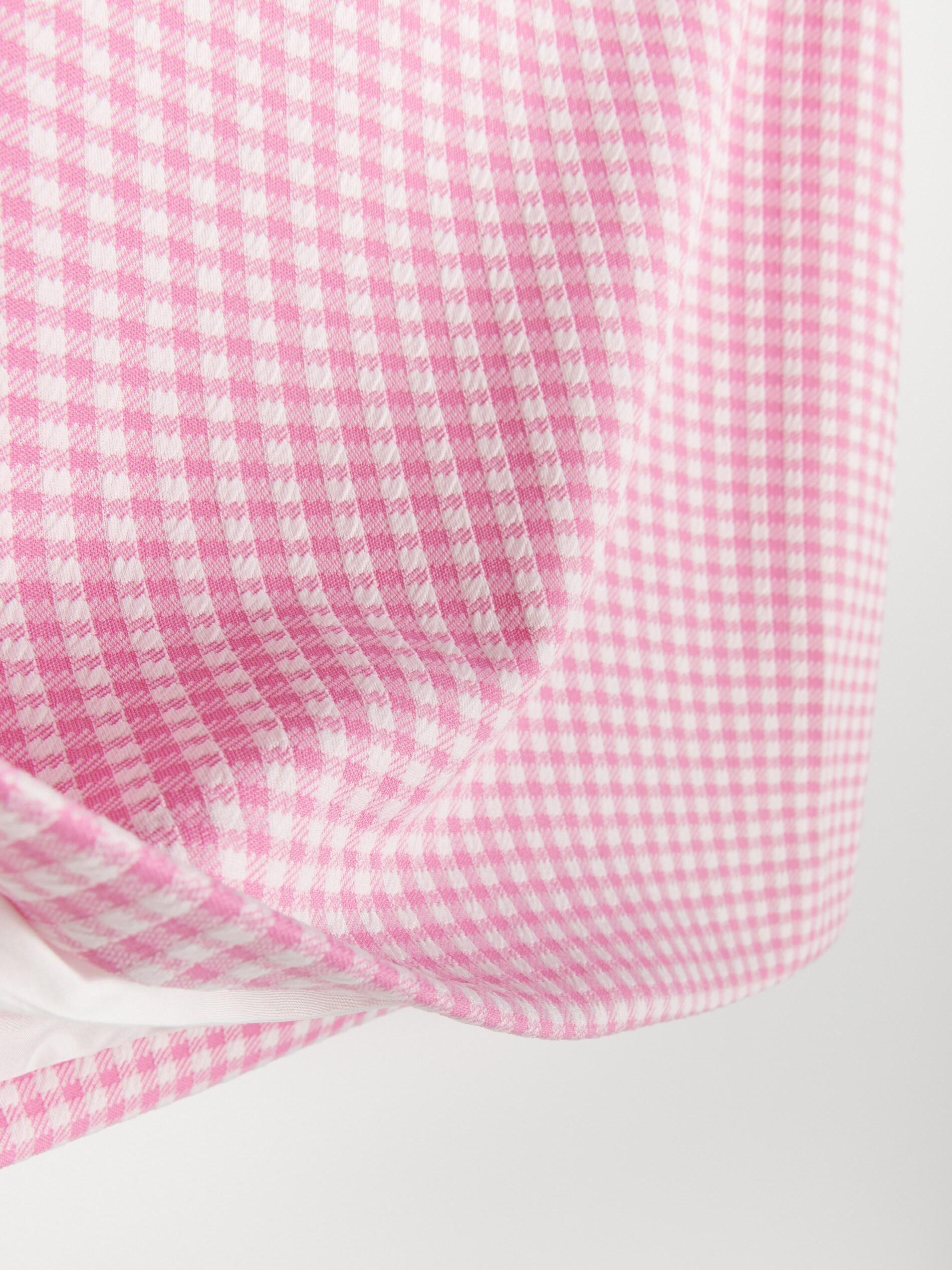 Pink Checkered Skirt, , large image number 3