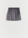 Reserved - Grey Mini Skirt, Kids Girls
