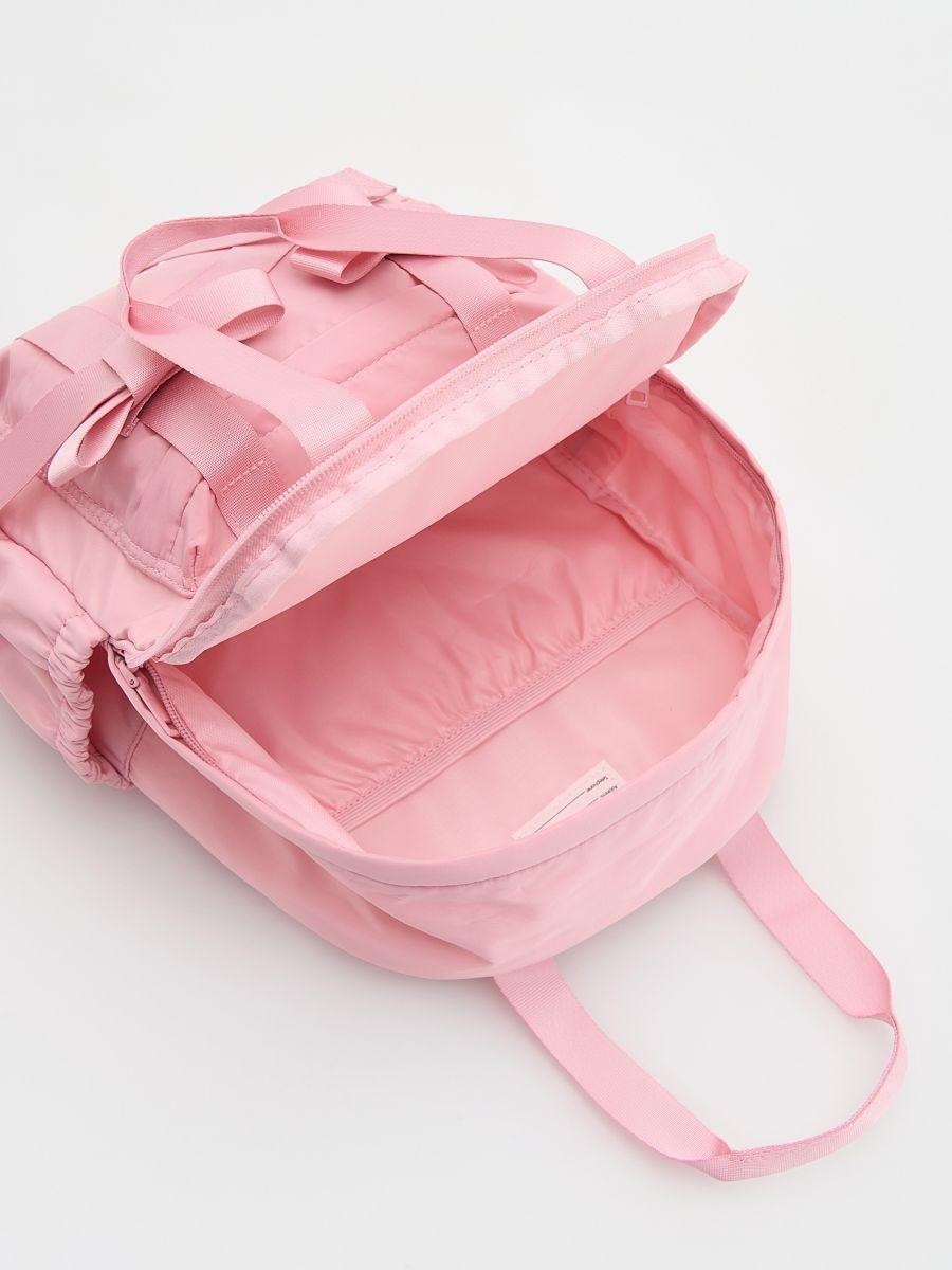 Pink Rucksack, Kids Unisex, Pink, large image number 1
