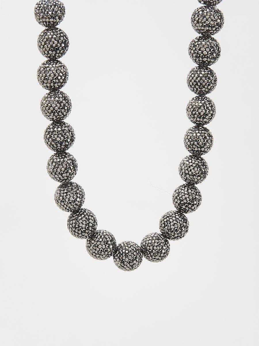 Black Necklace, Grey, large image number 2