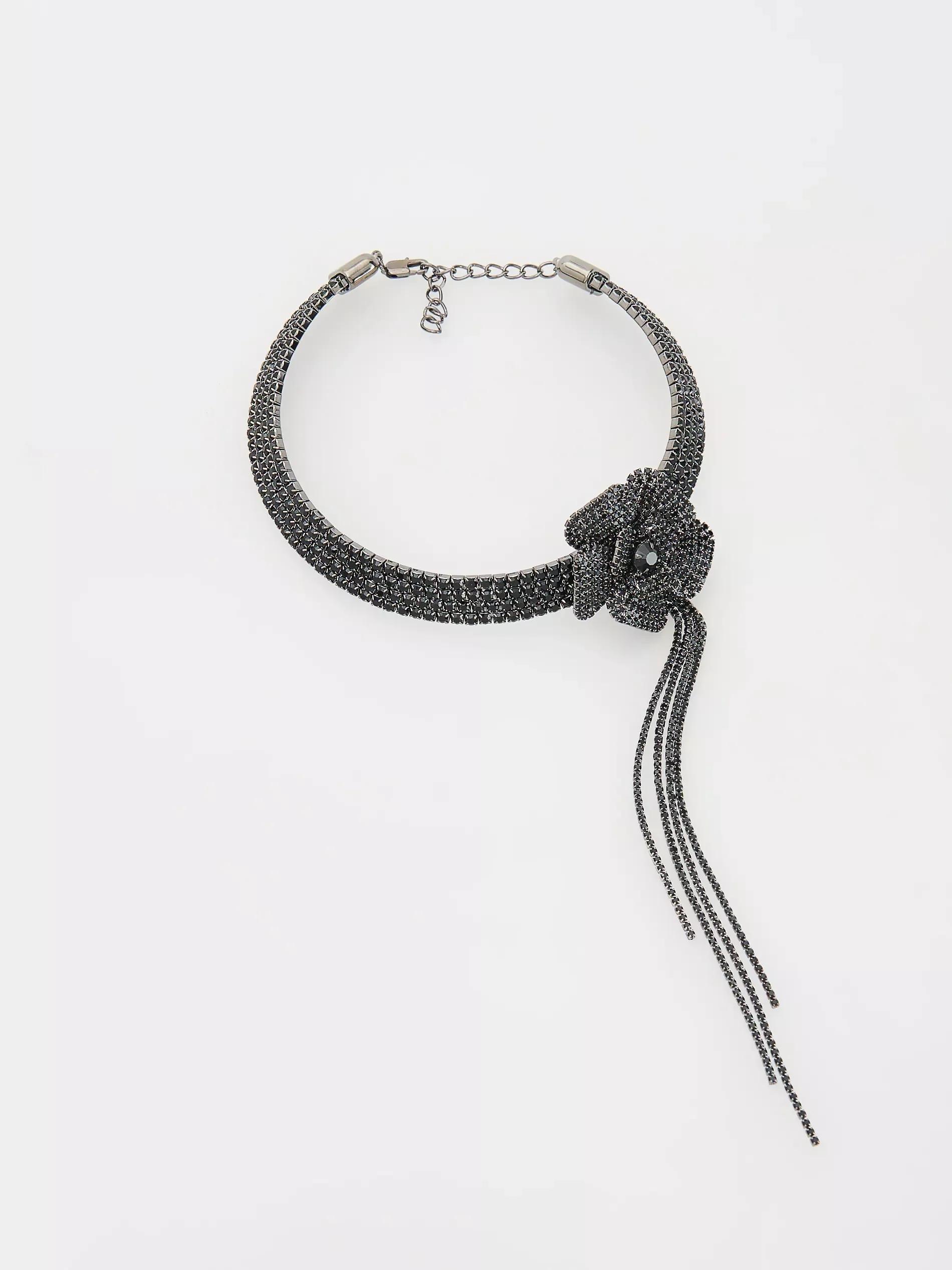 Black Necklace, Grey, large image number 3