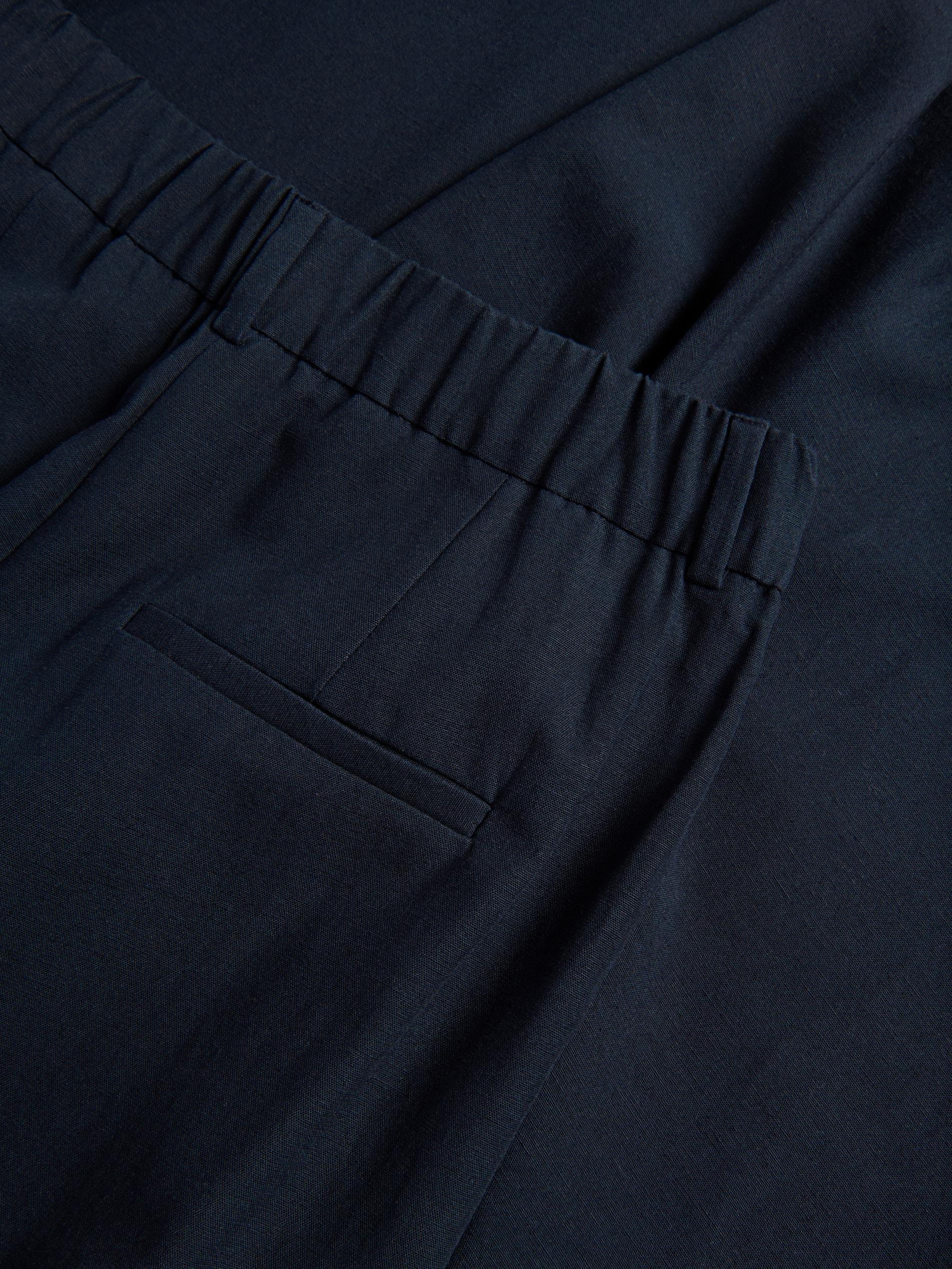 Navy Wide Leg Trousers, , large image number 5