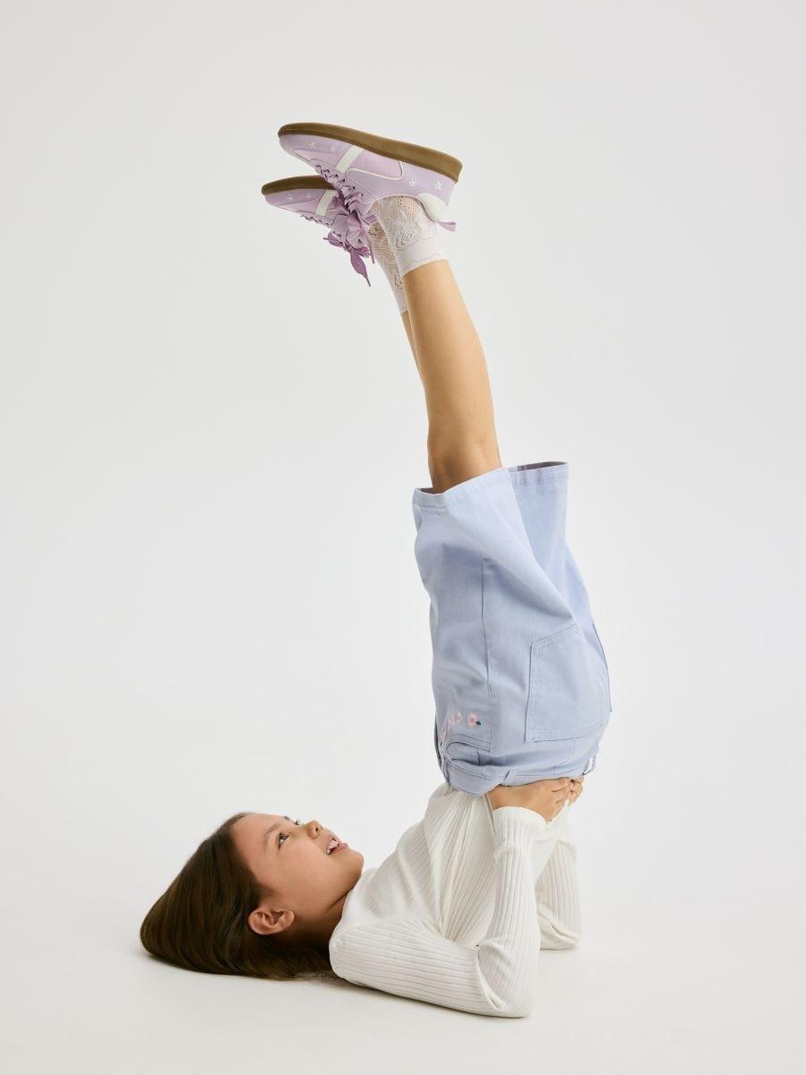 White Socks Multi, Kids Girl, White, large image number 2