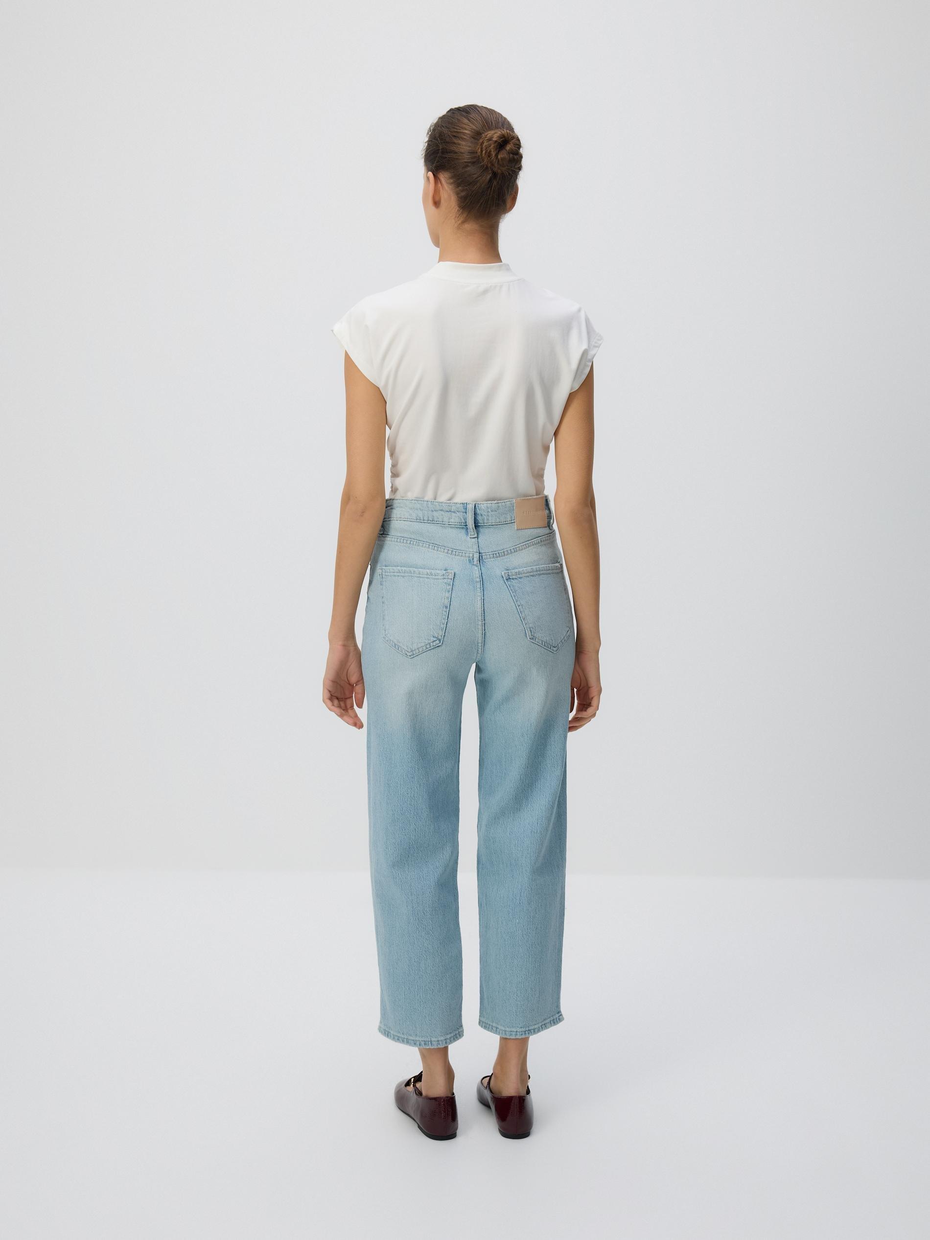 Blue Straight Fit Jeans, Blue, large image number 2