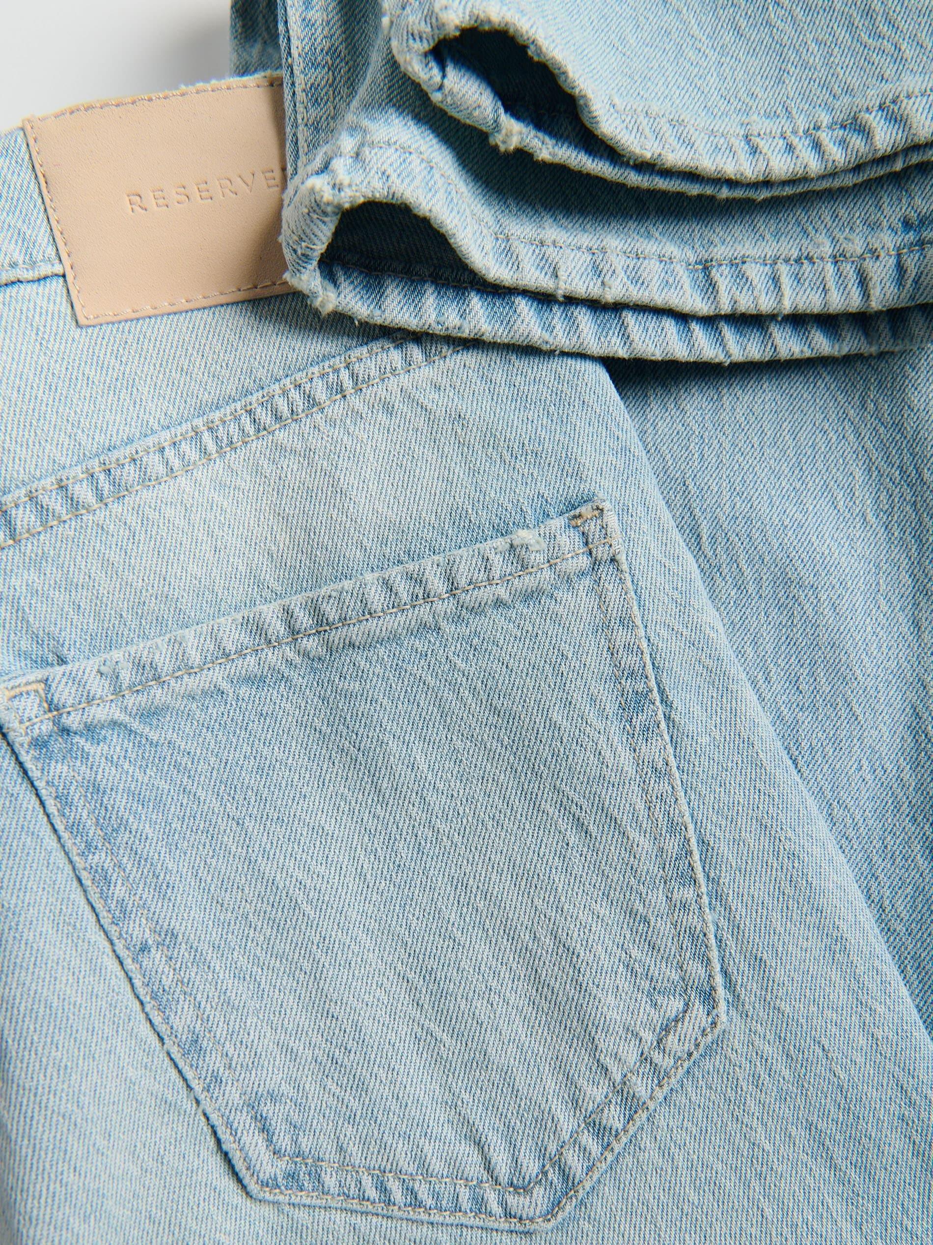 Blue Straight Fit Jeans, Blue, large image number 4