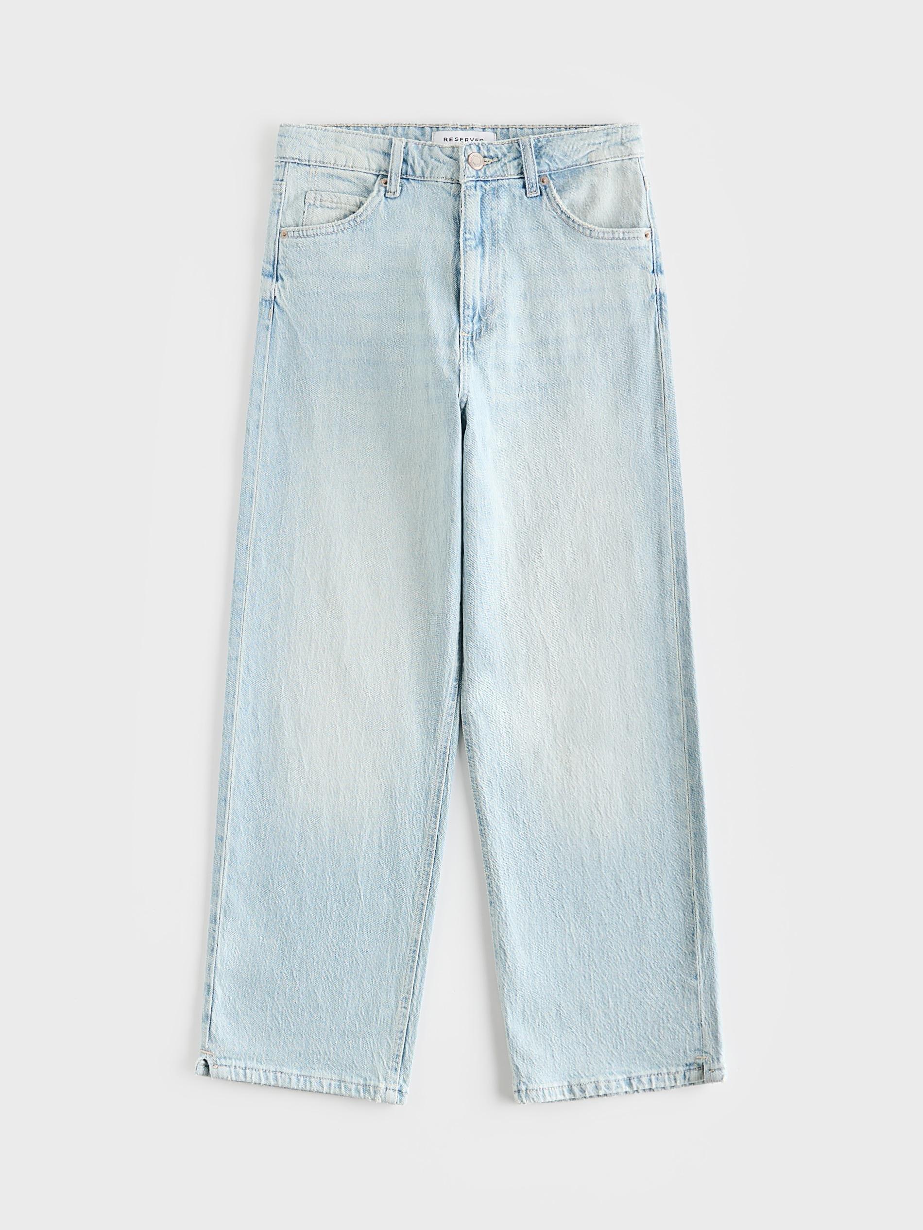 Blue Straight Fit Jeans, Blue, large image number 5