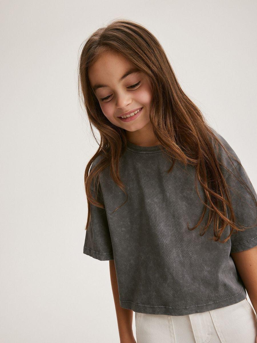 Grey Washed T-Shirt, , large image number 1