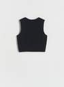 Reserved - Black Knitted Top, Kids Girls