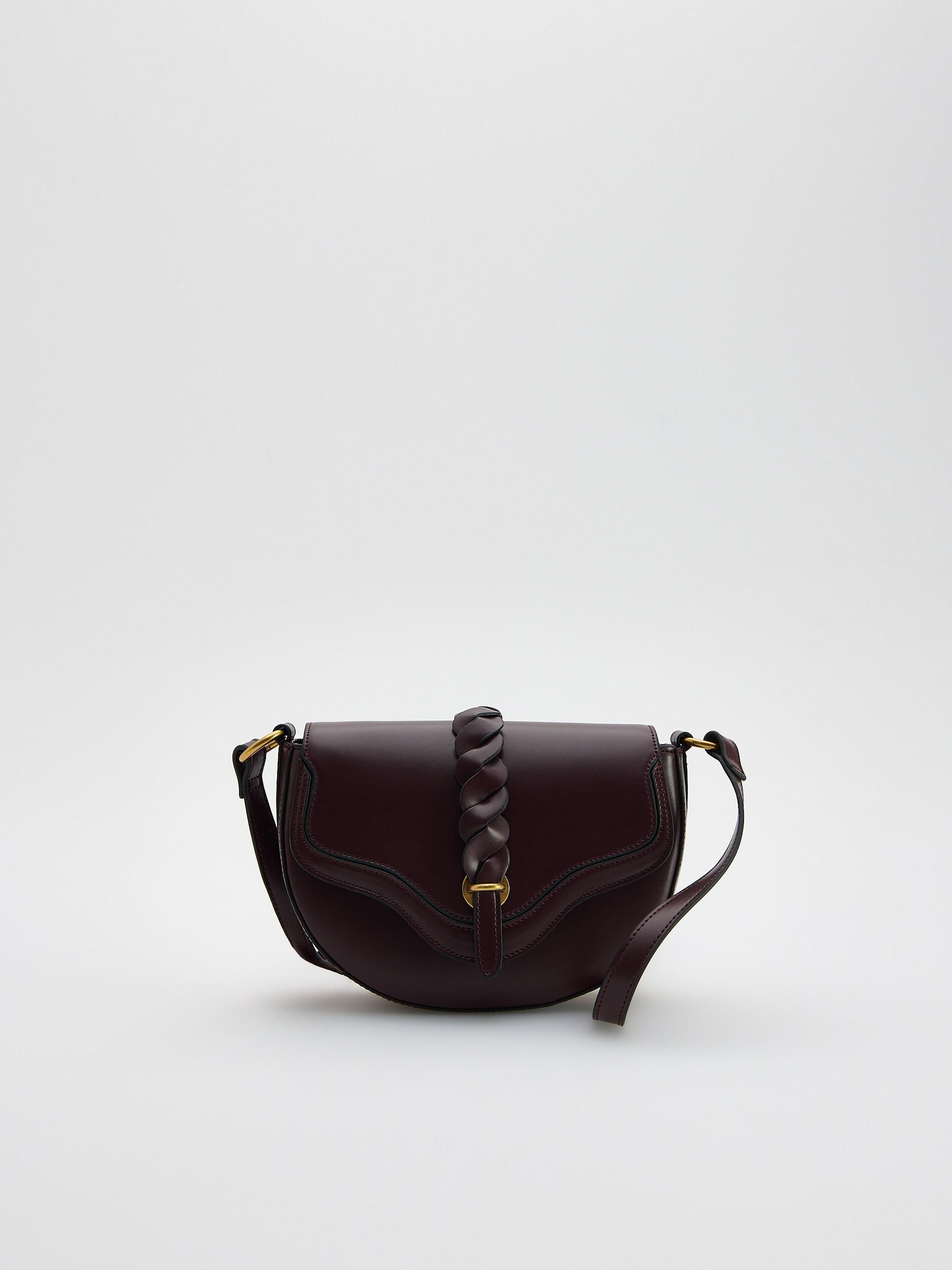 Burgundy Small Shoulder Bag, Burgundy, large image number 1
